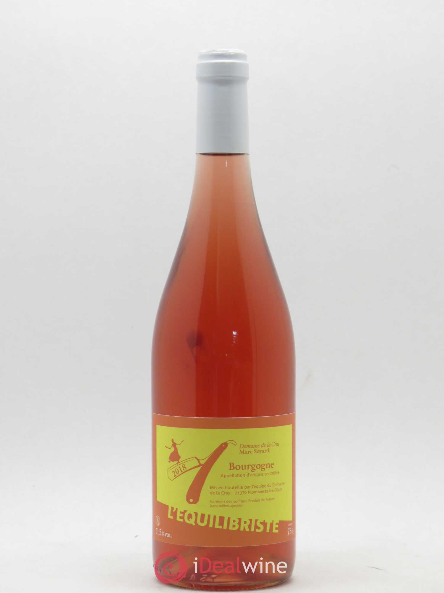Bourgogne L'Equilibriste Domaine de La Cras - Marc Soyard 2018 - Posten von 1 Flasche - 0