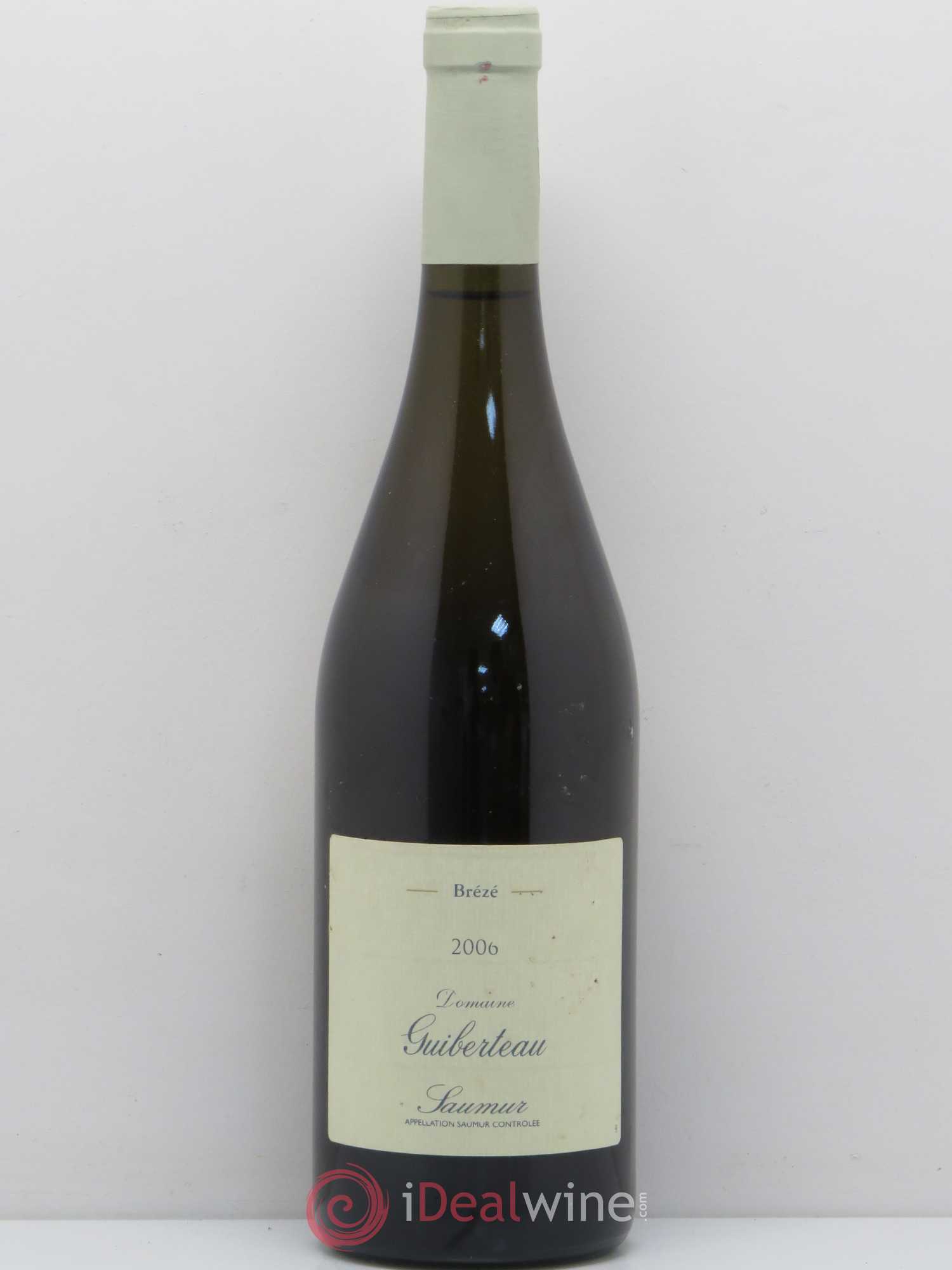 Saumur Brézé Domaine Guiberteau 2006 - Lot de 1 bouteille - 0
