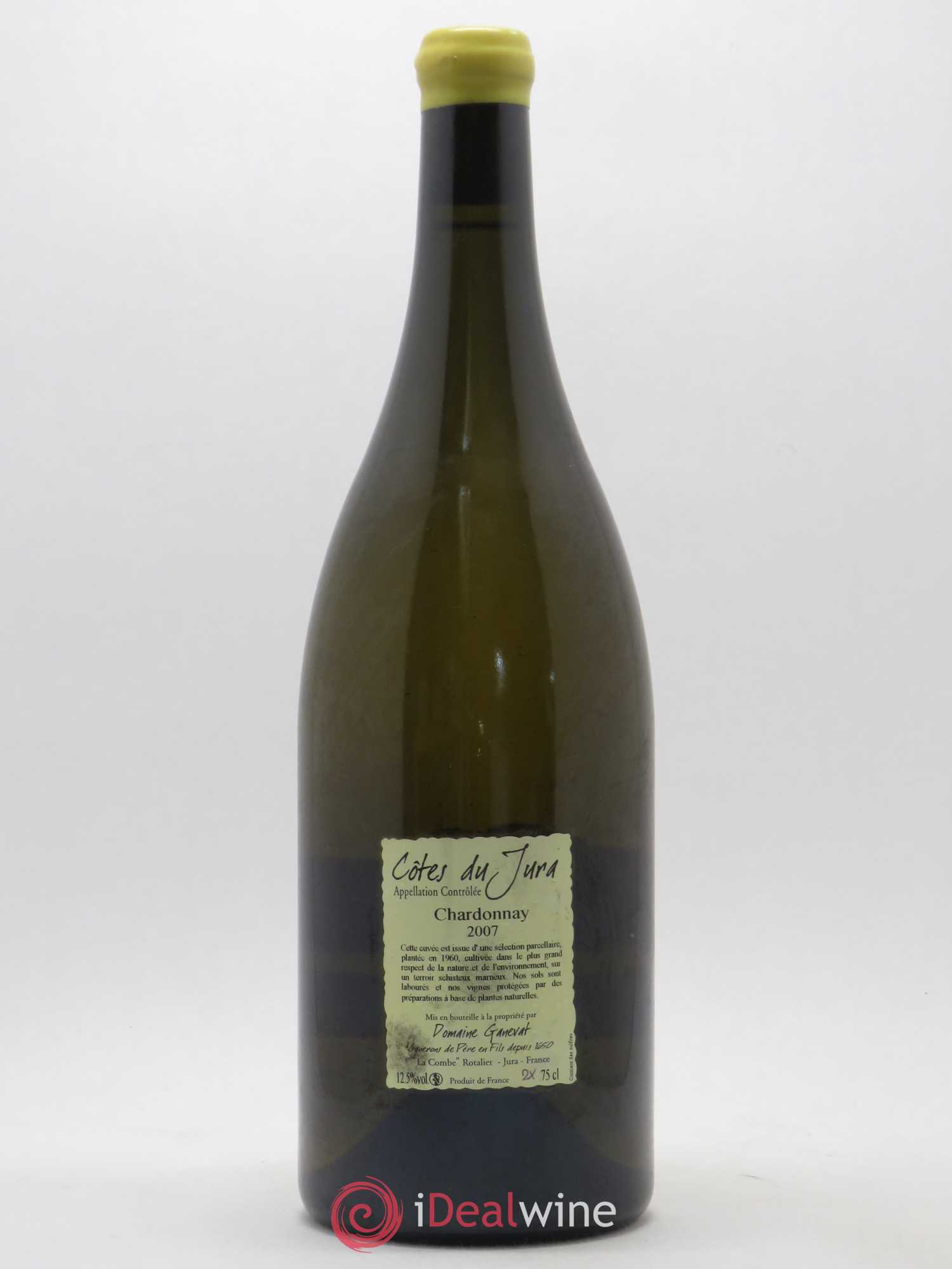 Côtes du Jura Grusse en Billat Jean-François Ganevat (Domaine) 2007 - Lot de 1 magnum - 1