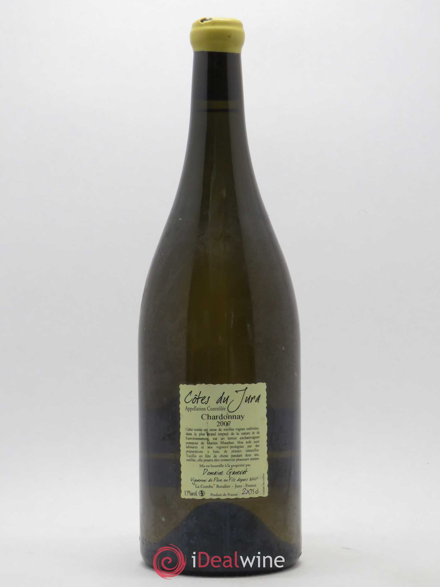 Côtes du Jura Les Grands Teppes Vieilles Vignes Jean-François Ganevat (Domaine) 2007 - Lot de 1 magnum - 1