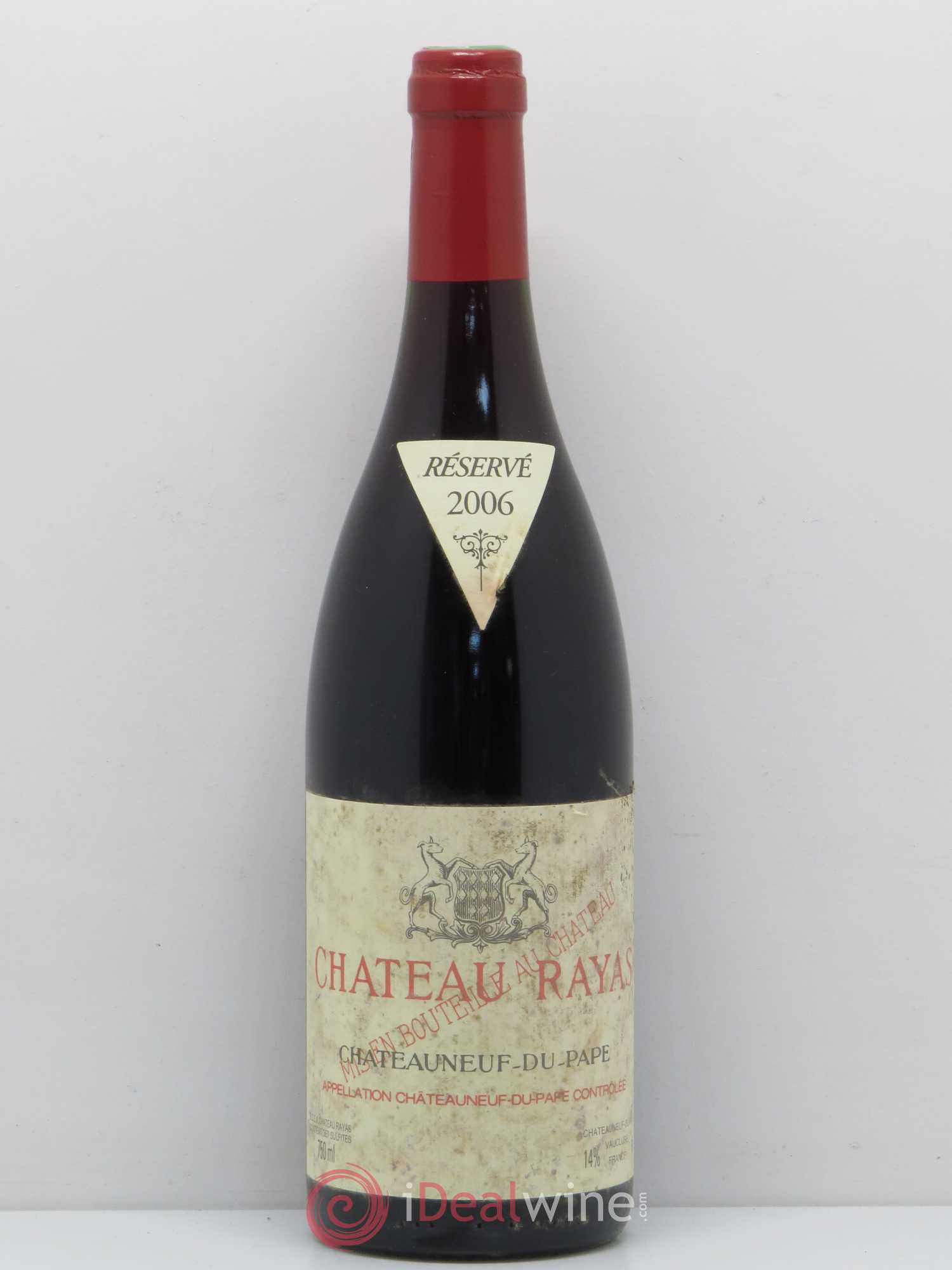 Châteauneuf-du-Pape Château Rayas Emmanuel Reynaud 2006 - Lot de 1 bouteille - 0