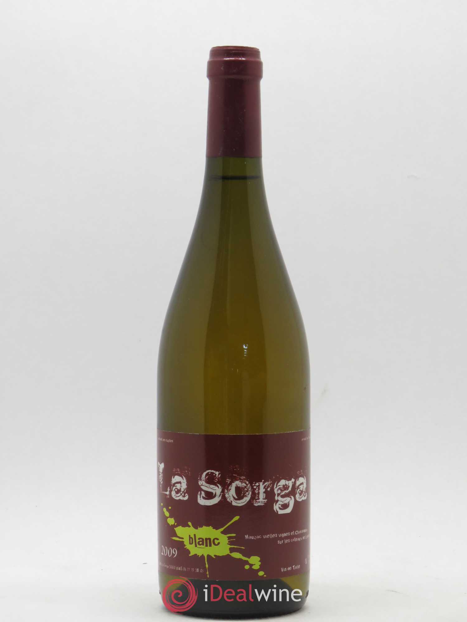 Vin de France La Sorga (sans prix de réserve) 2009 - Posten von 1 Flasche - 0