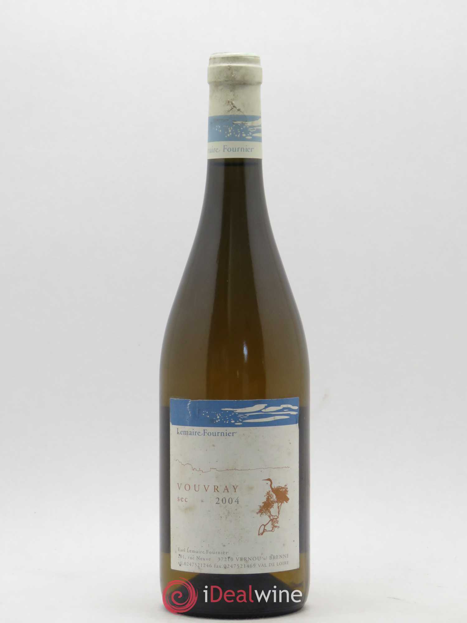 Vouvray Domaine Lemaire Fournier 2004 - Posten von 1 Flasche - 0
