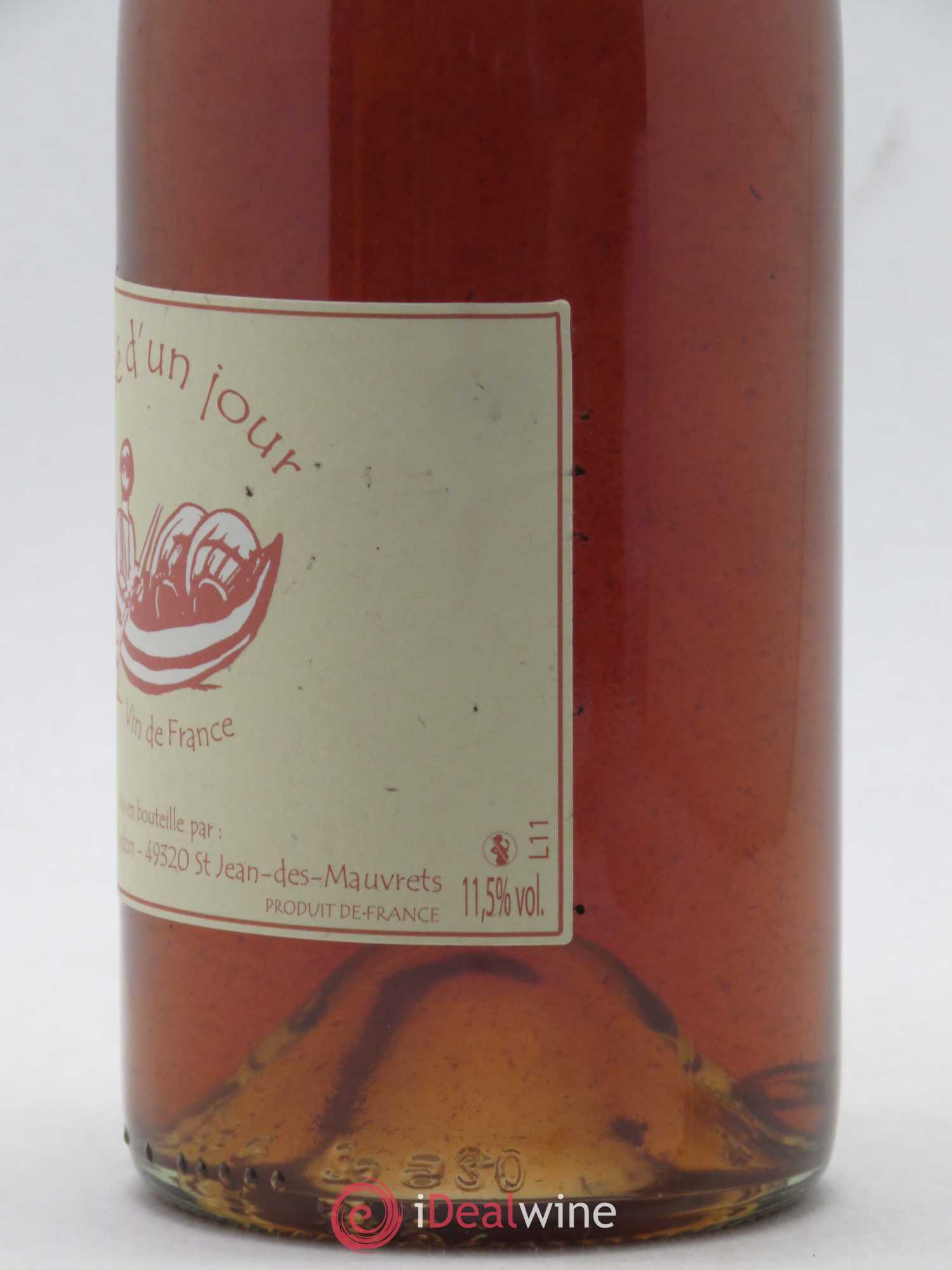 Vin de France Rosé d'un jour Didier Chaffardon 2011 - Posten von 1 Flasche - 1