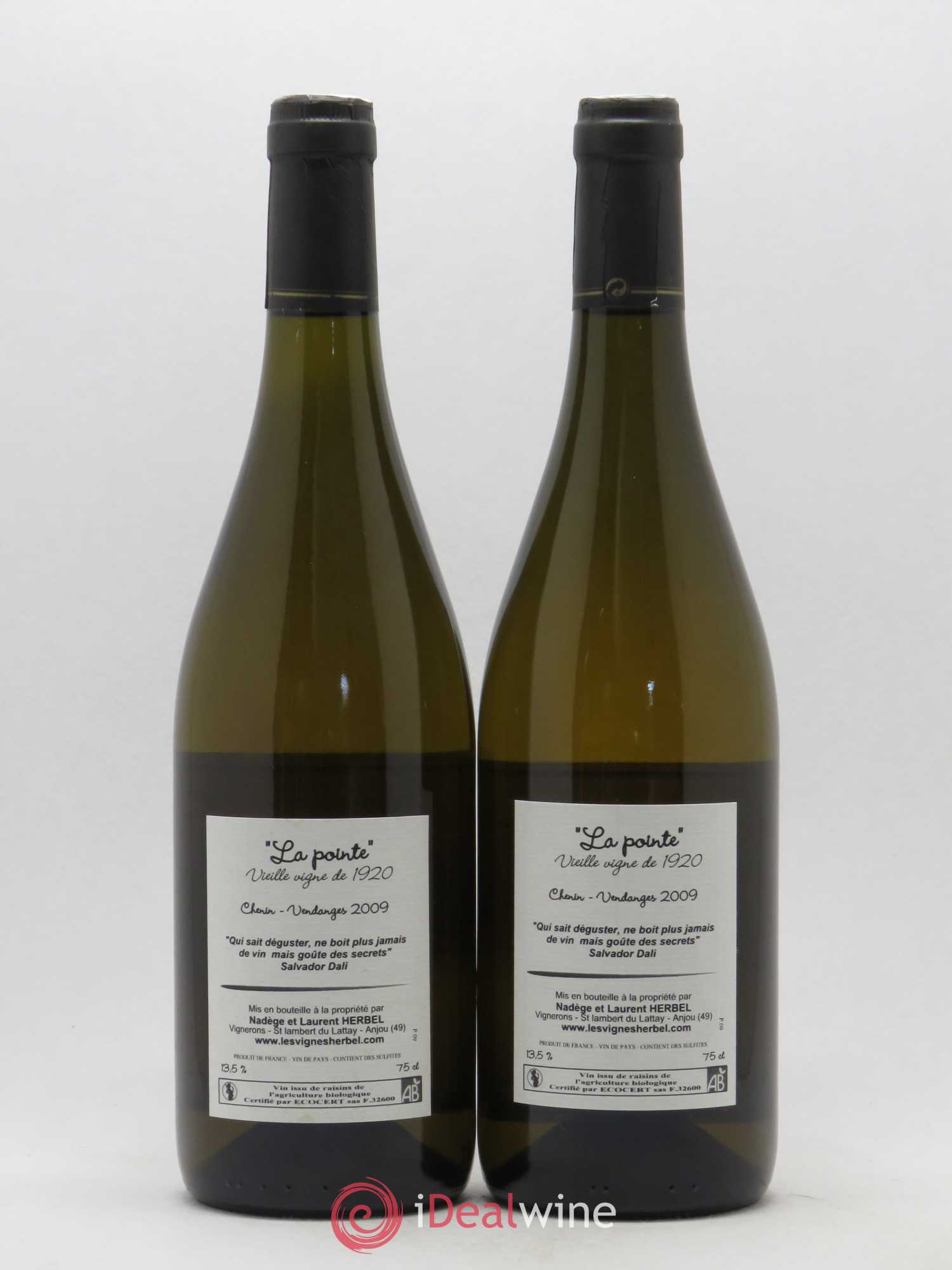 Vin de France La Pointe Domaine Herbel 2009 - Posten von 2 Flaschen - 1