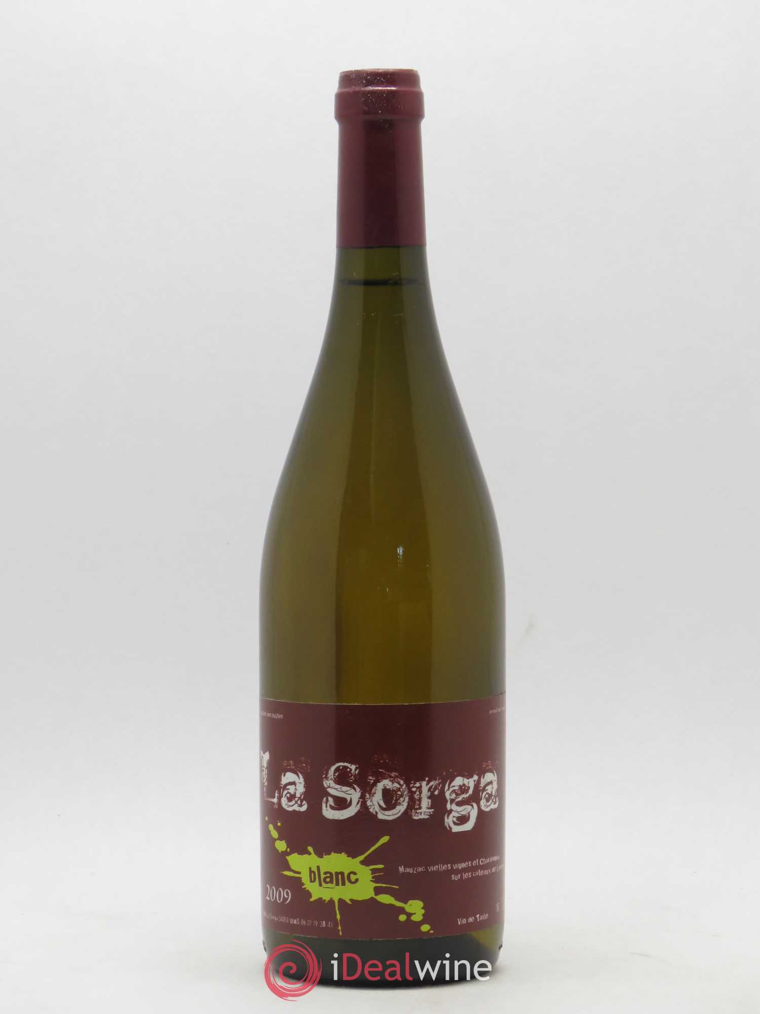 Vin de France La Sorga Mauzac Vieilles vignes Chardonnay 2009 - Posten von 1 Flasche - 0