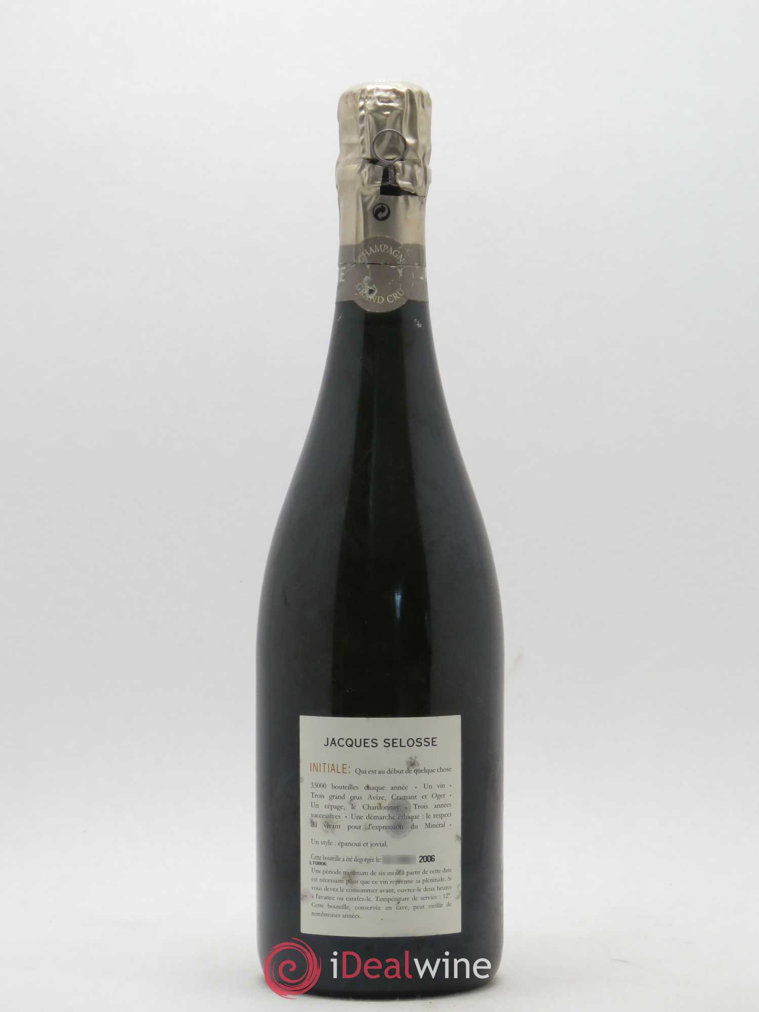 Initial Brut Jacques Selosse - Lot de 1 bouteille - 1