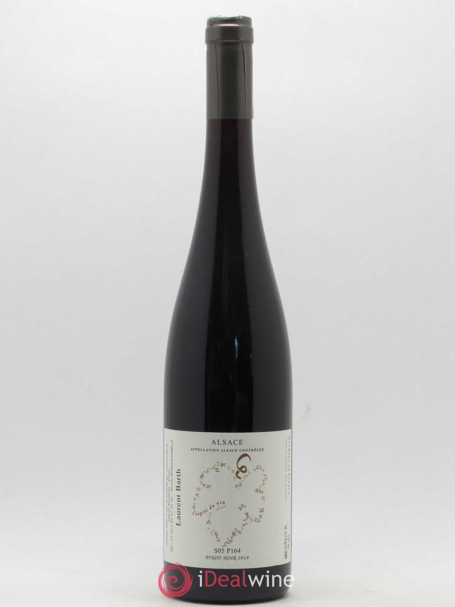 Pinot Noir S05 P164 Barth 2014 - Posten von 1 Flasche - 0