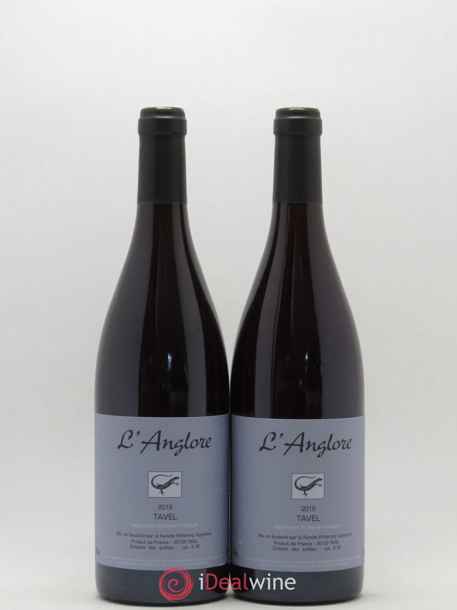 Tavel L'Anglore 2018 - Lot de 2 bouteilles - 0