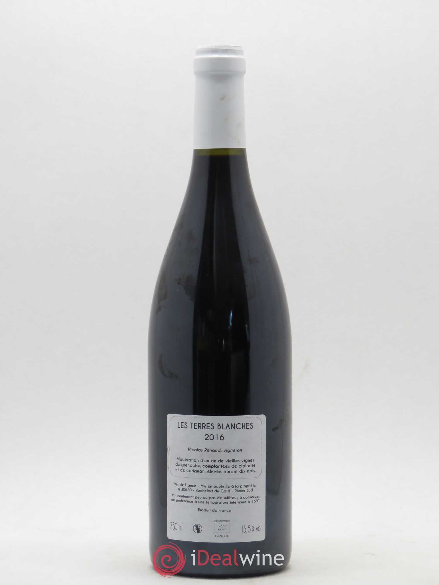Vin de France Clos des Grillons Terres Blanches Vieilles Vignes  2016 - Posten von 1 Flasche - 1