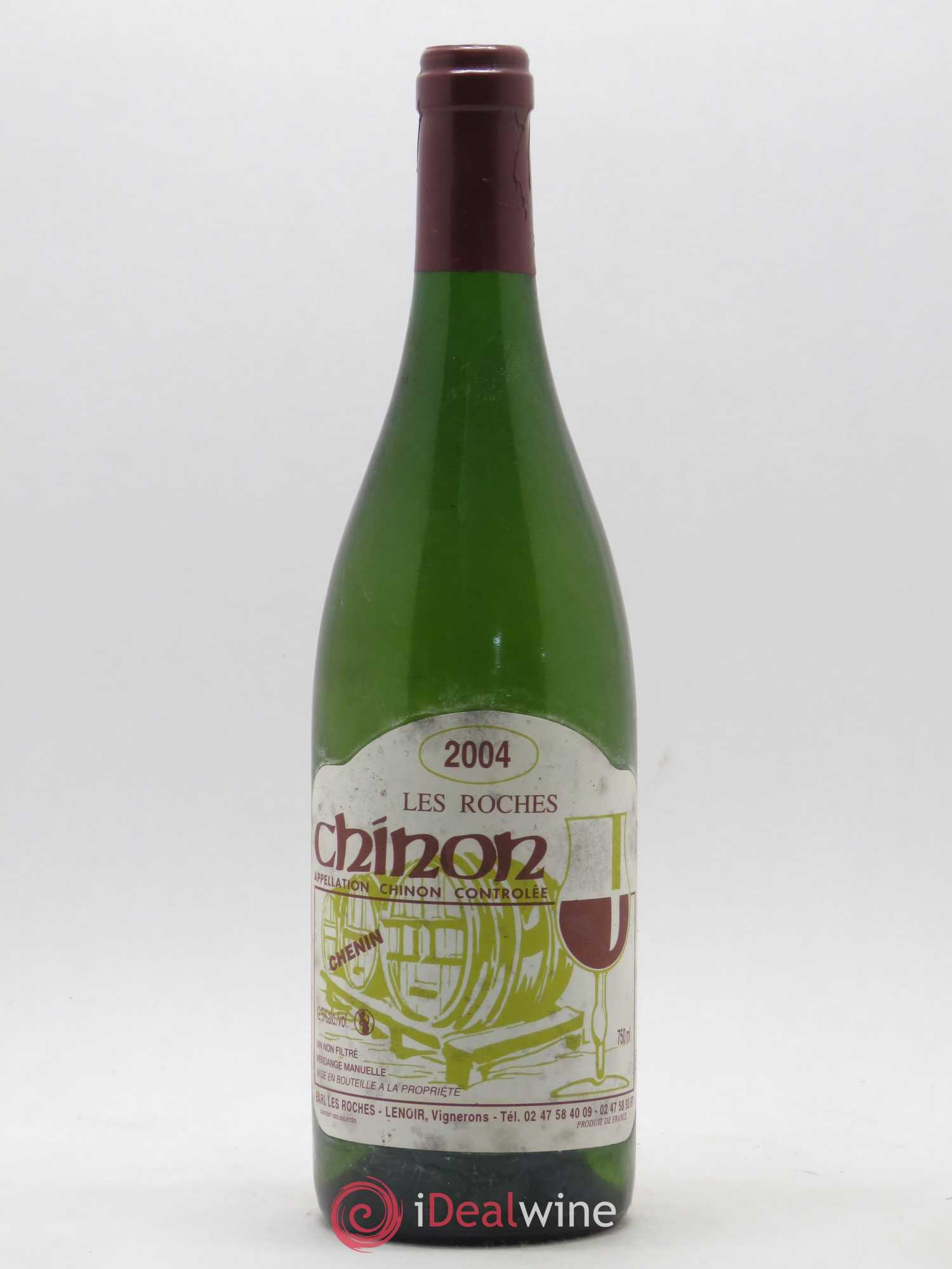 Chinon Les Roches Domaine Lenoir 2004 - Posten von 1 Flasche - 0