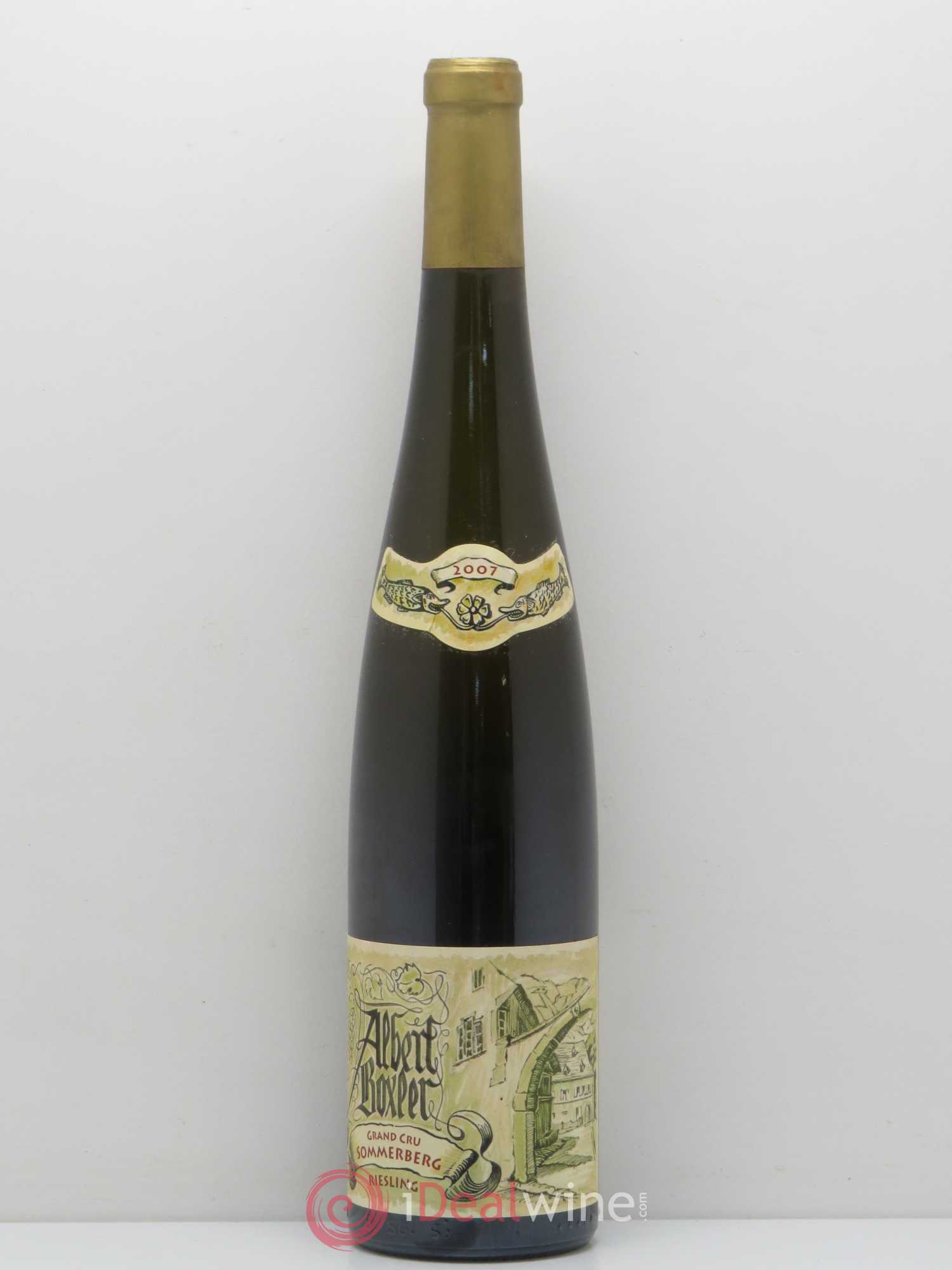 Riesling Grand Cru Sommerberg Jeune Vigne Domaine Albert Boxler 2007 - Posten von 1 Flasche - 0