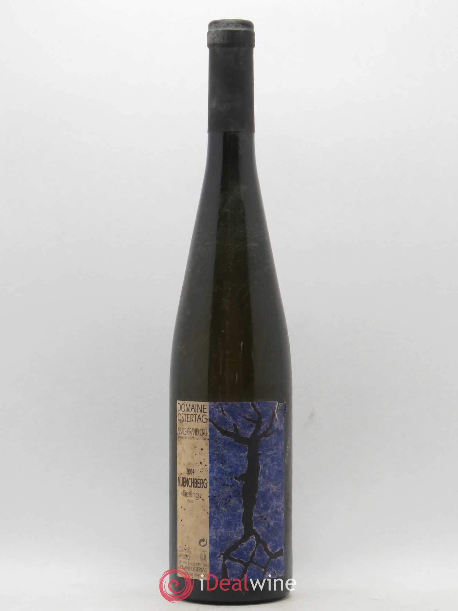 Alsace Riesling Grand Cru Muenchberg Ostertag (Domaine) 2004 - Lot de 1 bouteille - 0