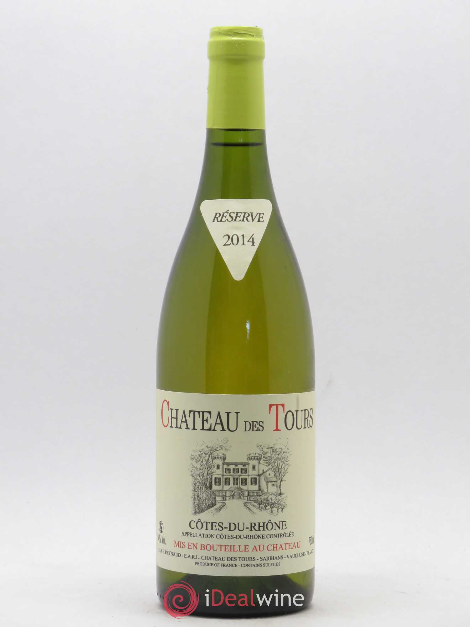 Côtes-du-Rhône Château des Tours Emmanuel Reynaud 2014 - Lot de 1 bouteille - 0
