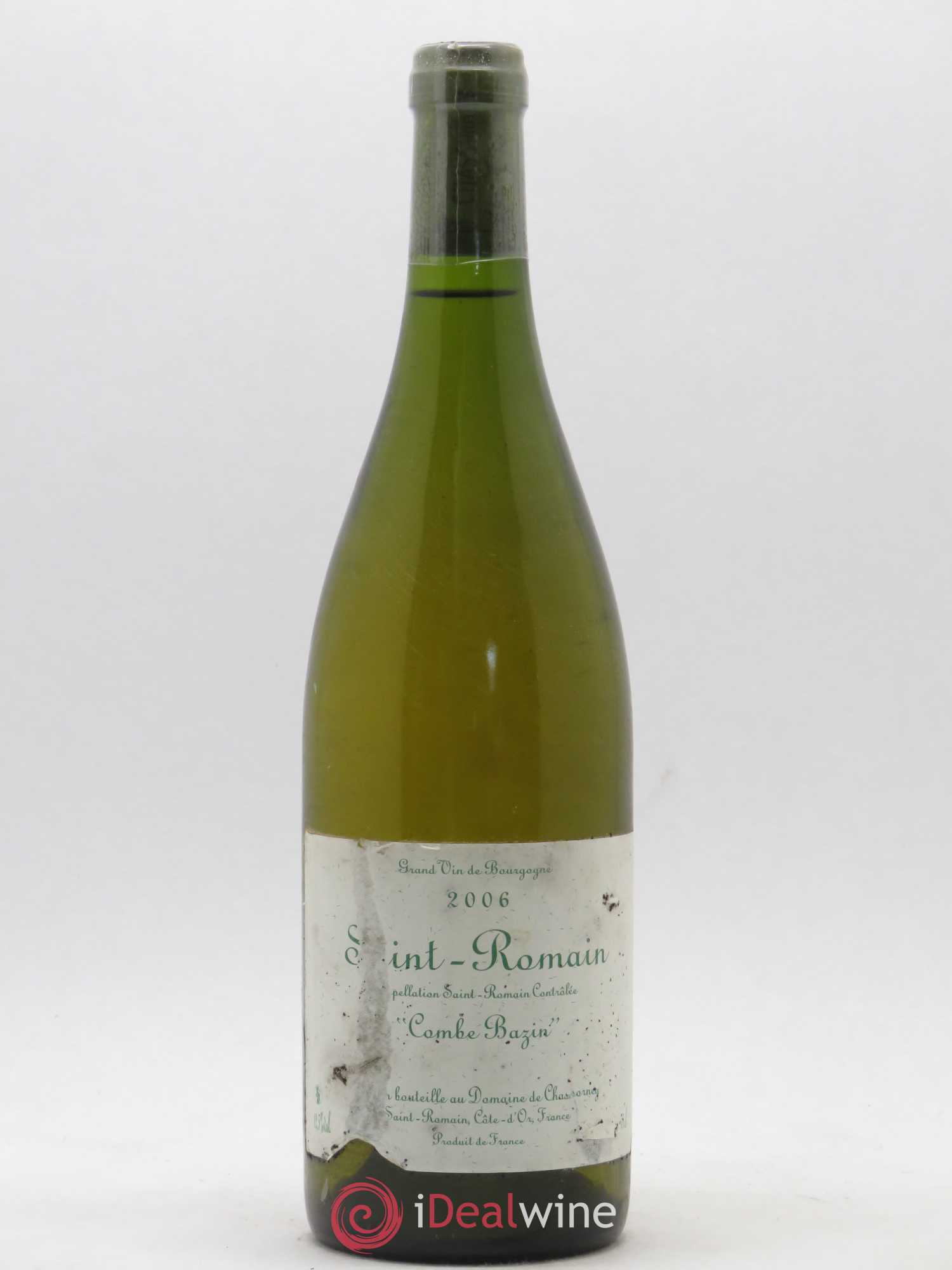 Saint-Romain Combe Bazin Domaine de Chassorney 2006 - Lot de 1 bouteille - 0