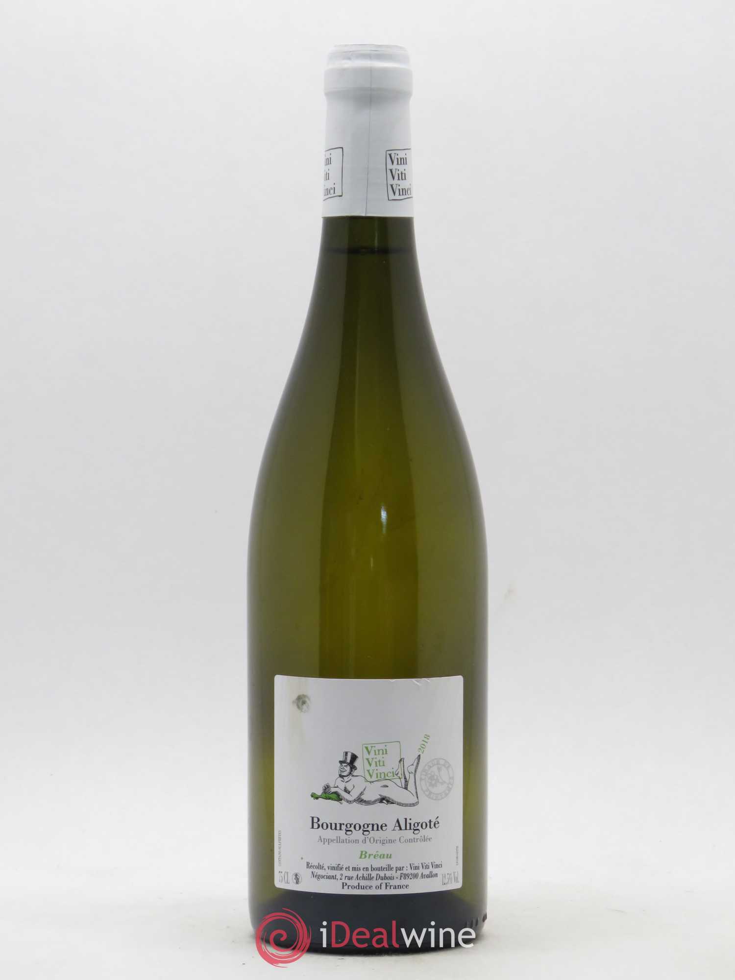 Bourgogne aligoté Bréau Vini Viti Vinci 2018 - Posten von 1 Flasche - 0