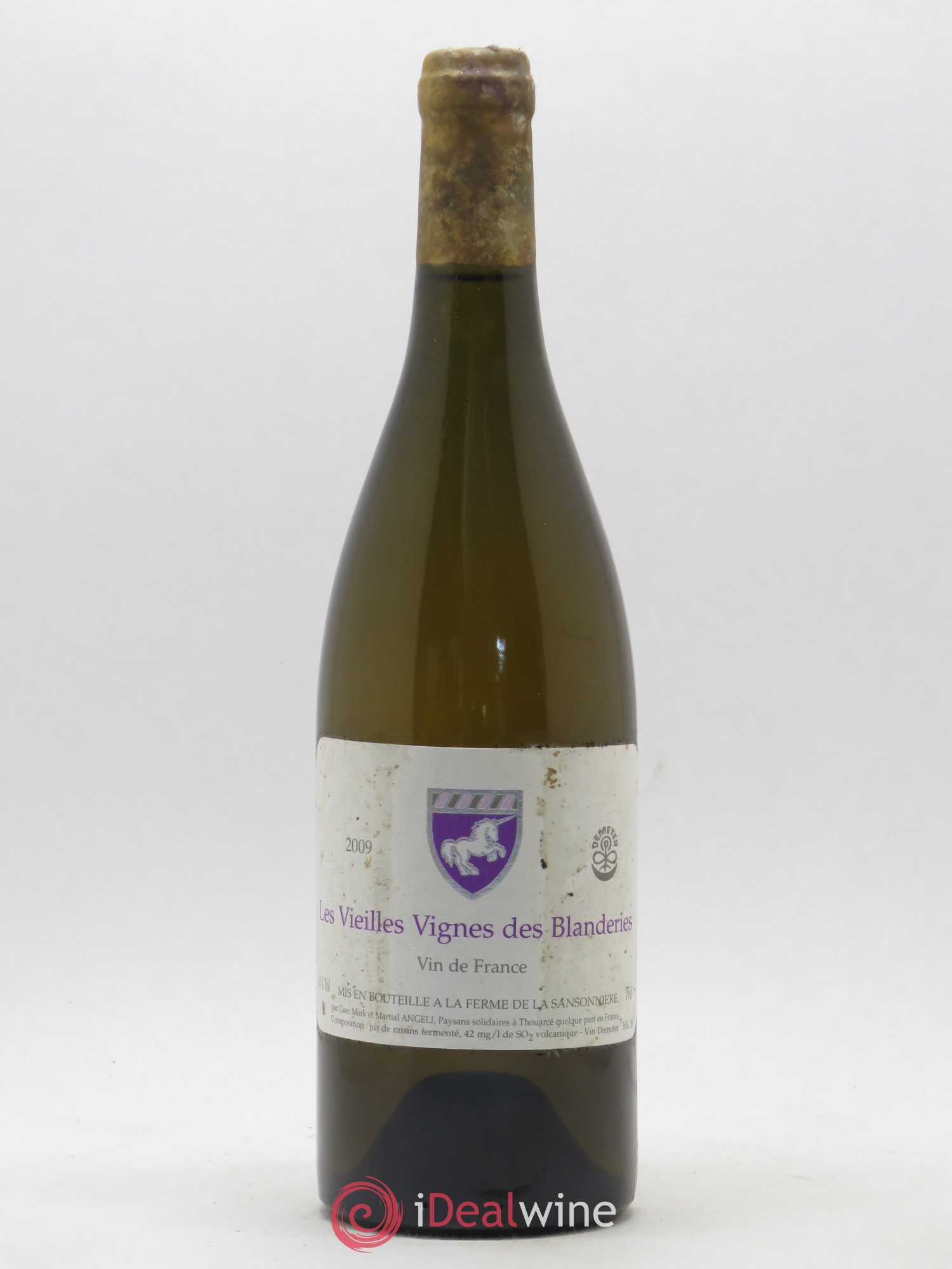 Vin de France Les Vieilles Vignes des Blanderies Mark Angeli (Domaine) - Ferme de la Sansonnière 2009 - Posten von 1 Flasche - 0