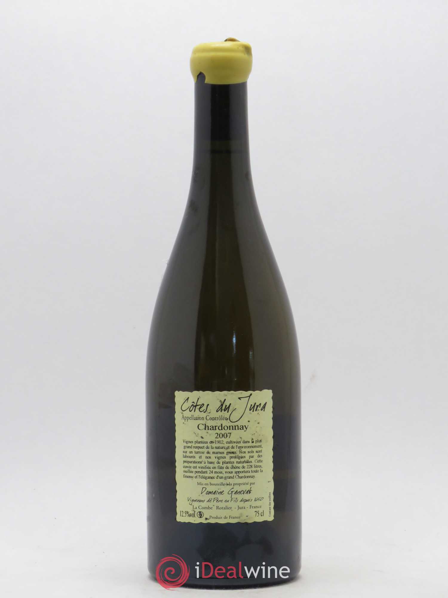 Côtes du Jura Les Chalasses Vieilles Vignes Jean-François Ganevat (Domaine) 2007 - Lot de 1 bouteille - 1