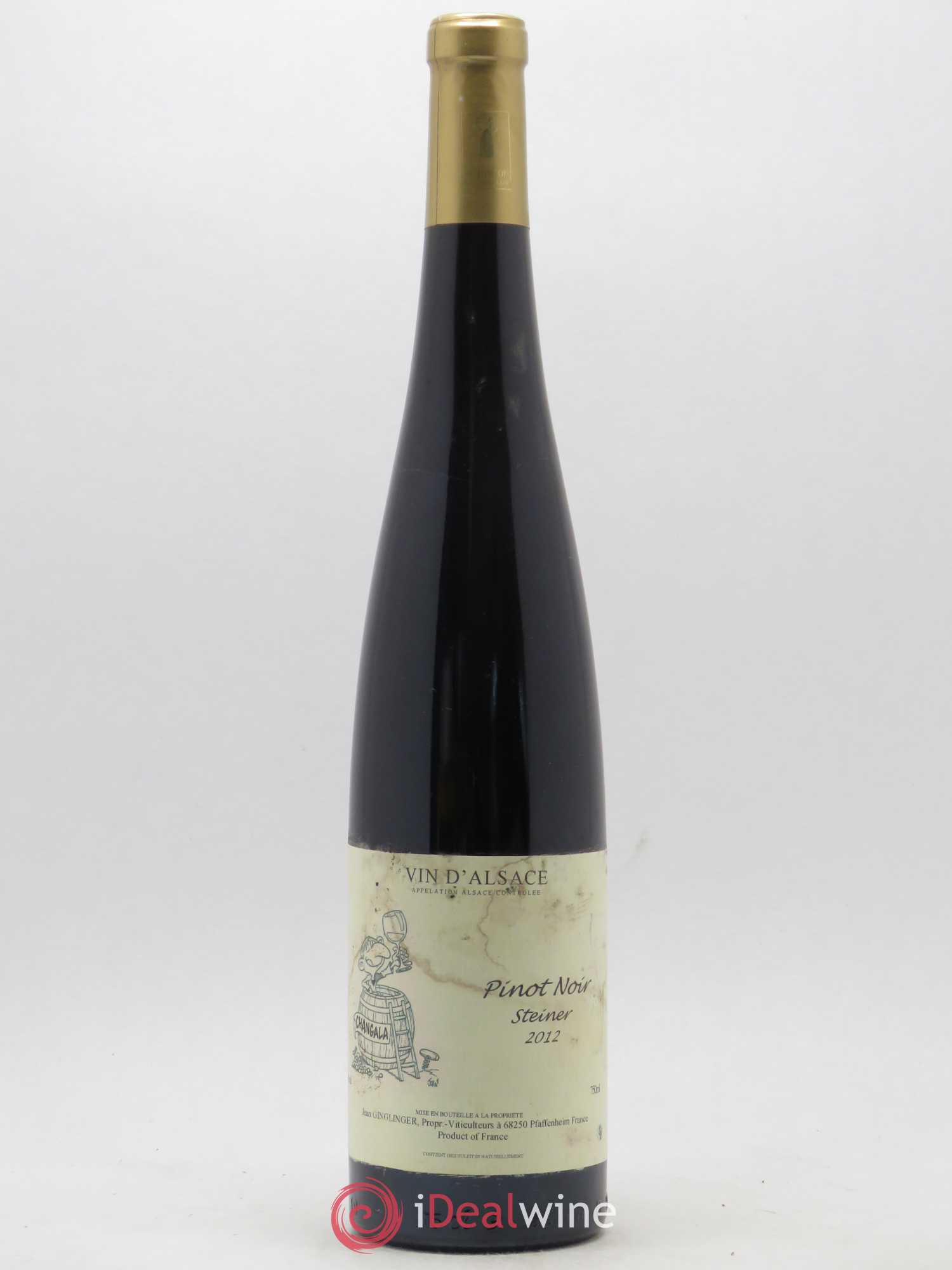 Pinot Noir Steiner Domaine J. Gingingler 2012 - Posten von 1 Flasche - 0