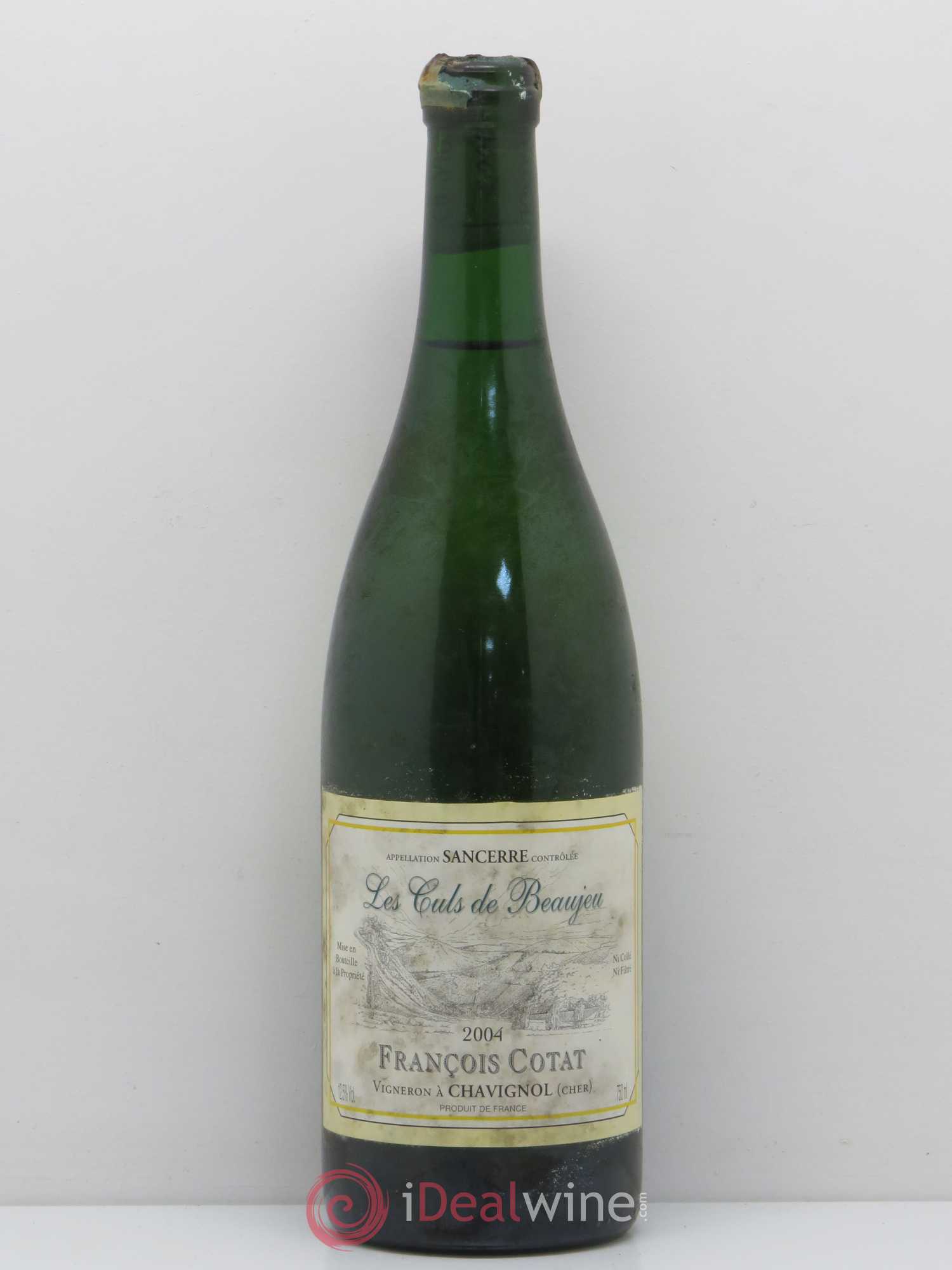 Sancerre Les Culs de Beaujeu François Cotat (sans prix de réserve) 2004 - Lot de 1 bouteille - 0