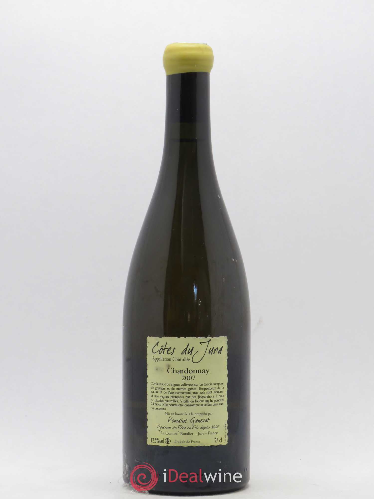 Côtes du Jura Cuvée Florine Jean-François Ganevat (Domaine) 2007 - Lot de 1 bouteille - 1