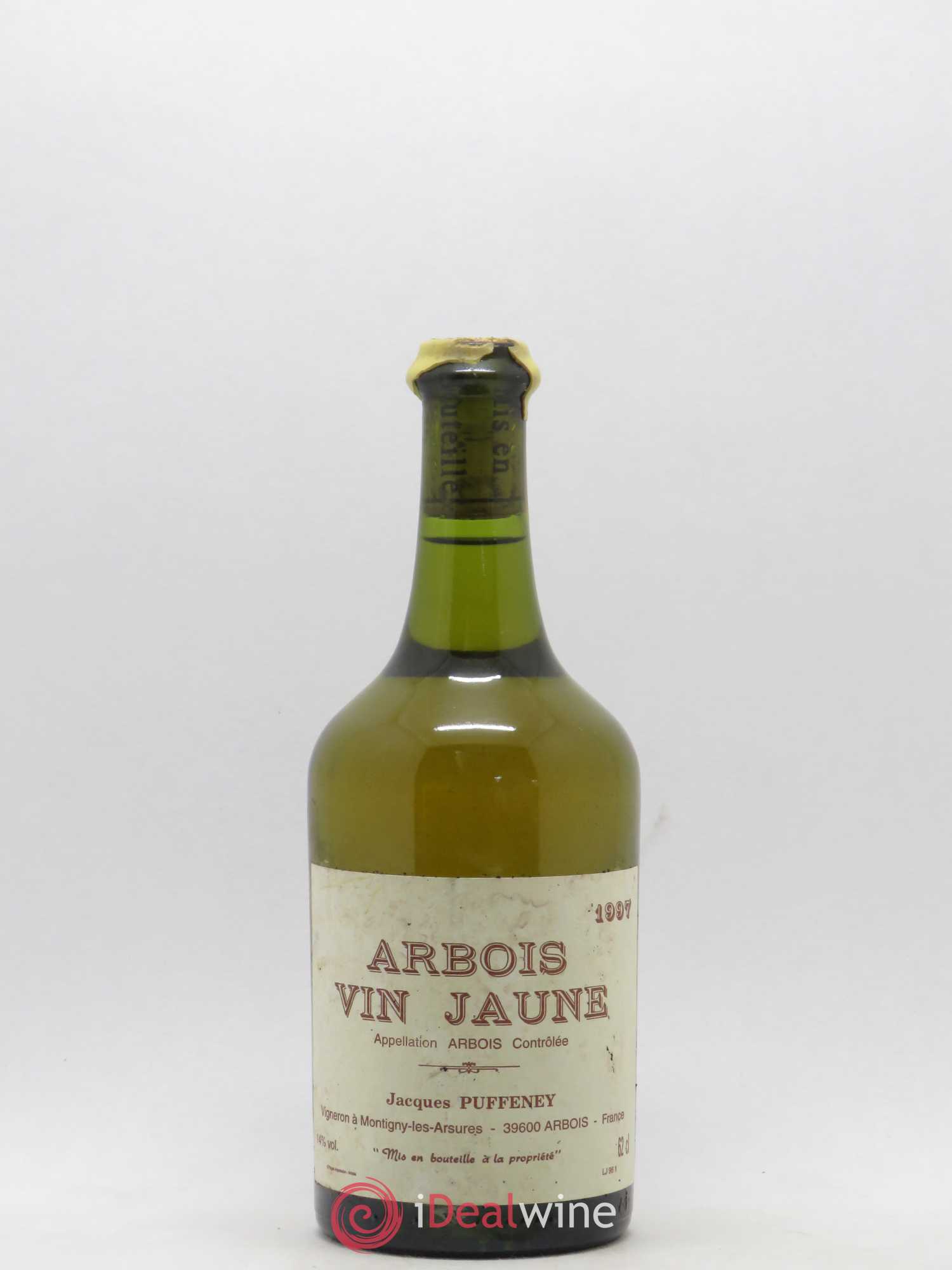 Arbois Vin Jaune Jacques Puffeney 1997 - Lot de 1 bouteille - 0