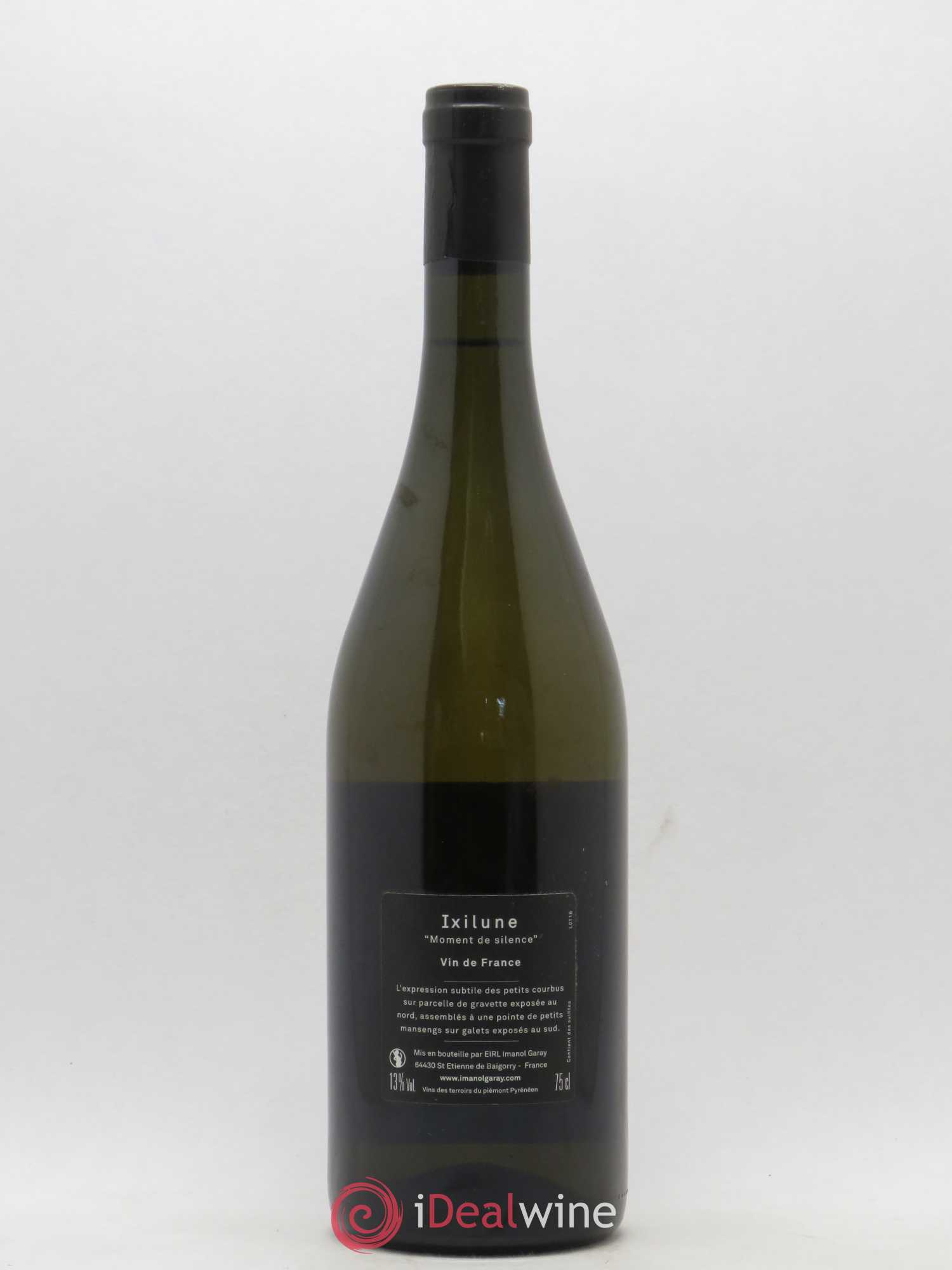 Vin de France Ixilune Imanol Garray 2016 - Lot de 1 bouteille - 1