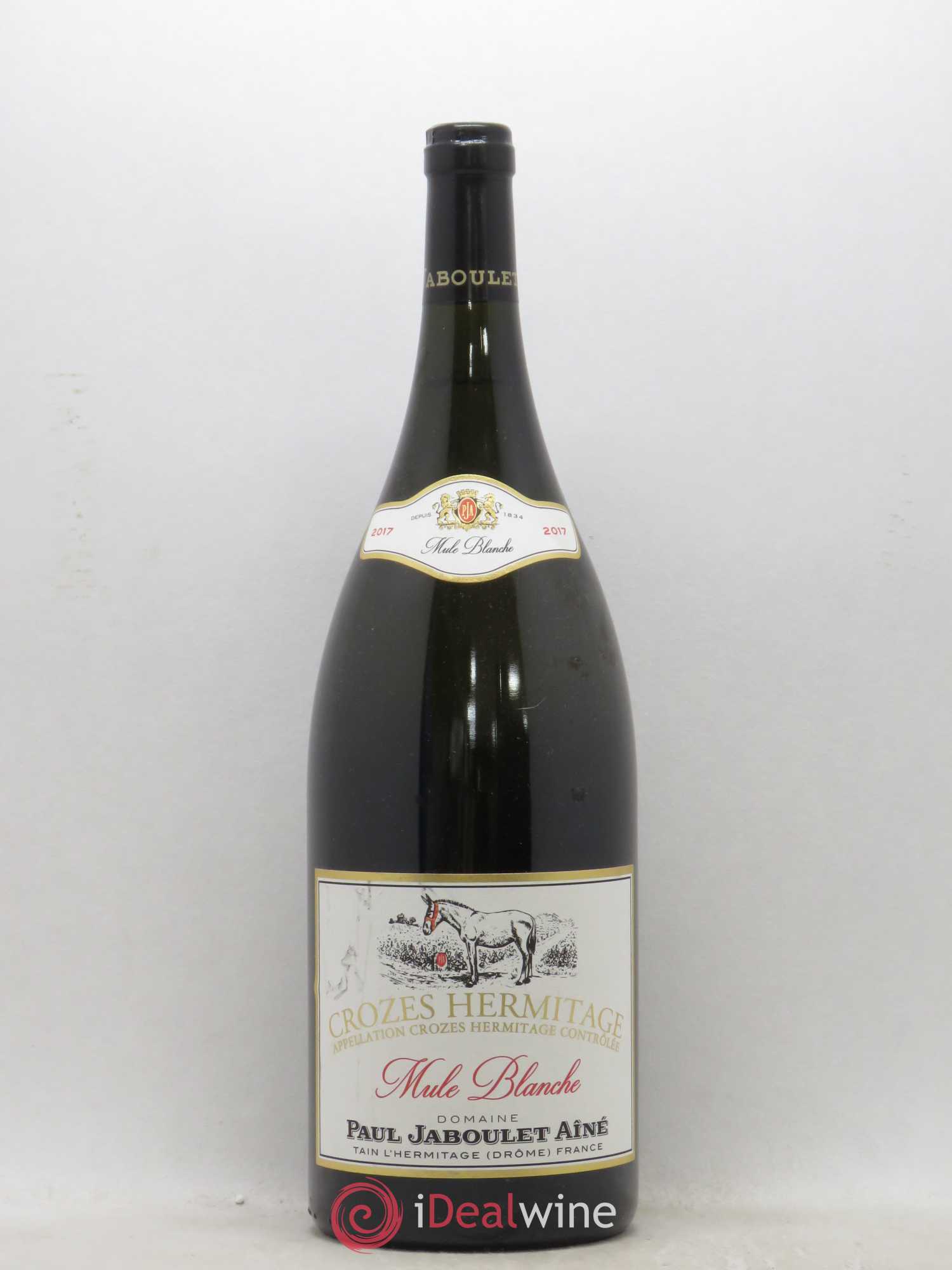 Hermitage Mule Blanche Domaine Paul Jaboulet Ainé 2017 - Posten von 1 Magnum - 0