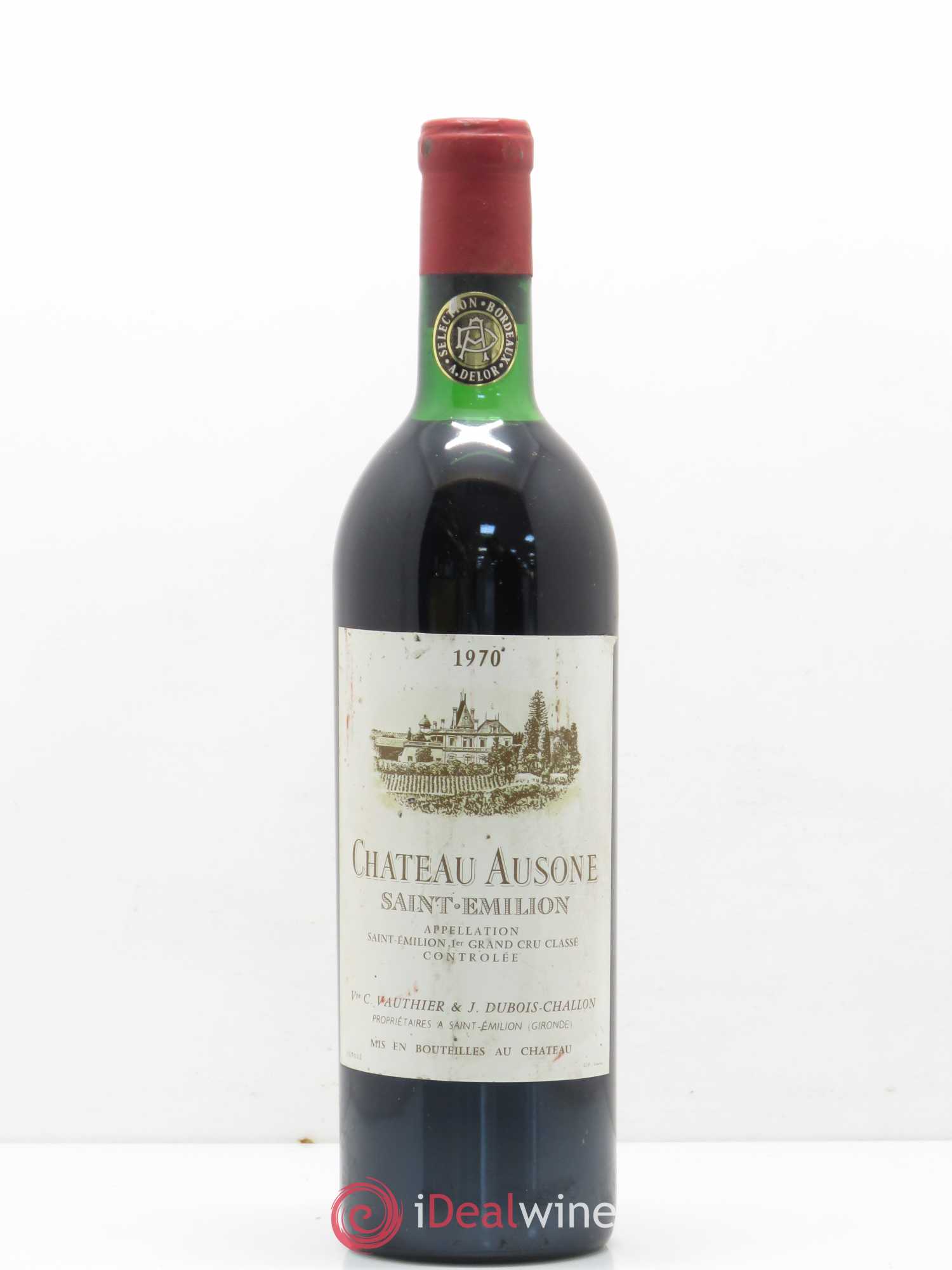 Château Ausone 1er Grand Cru Classé A 1970 - Lot de 1 bouteille - 0