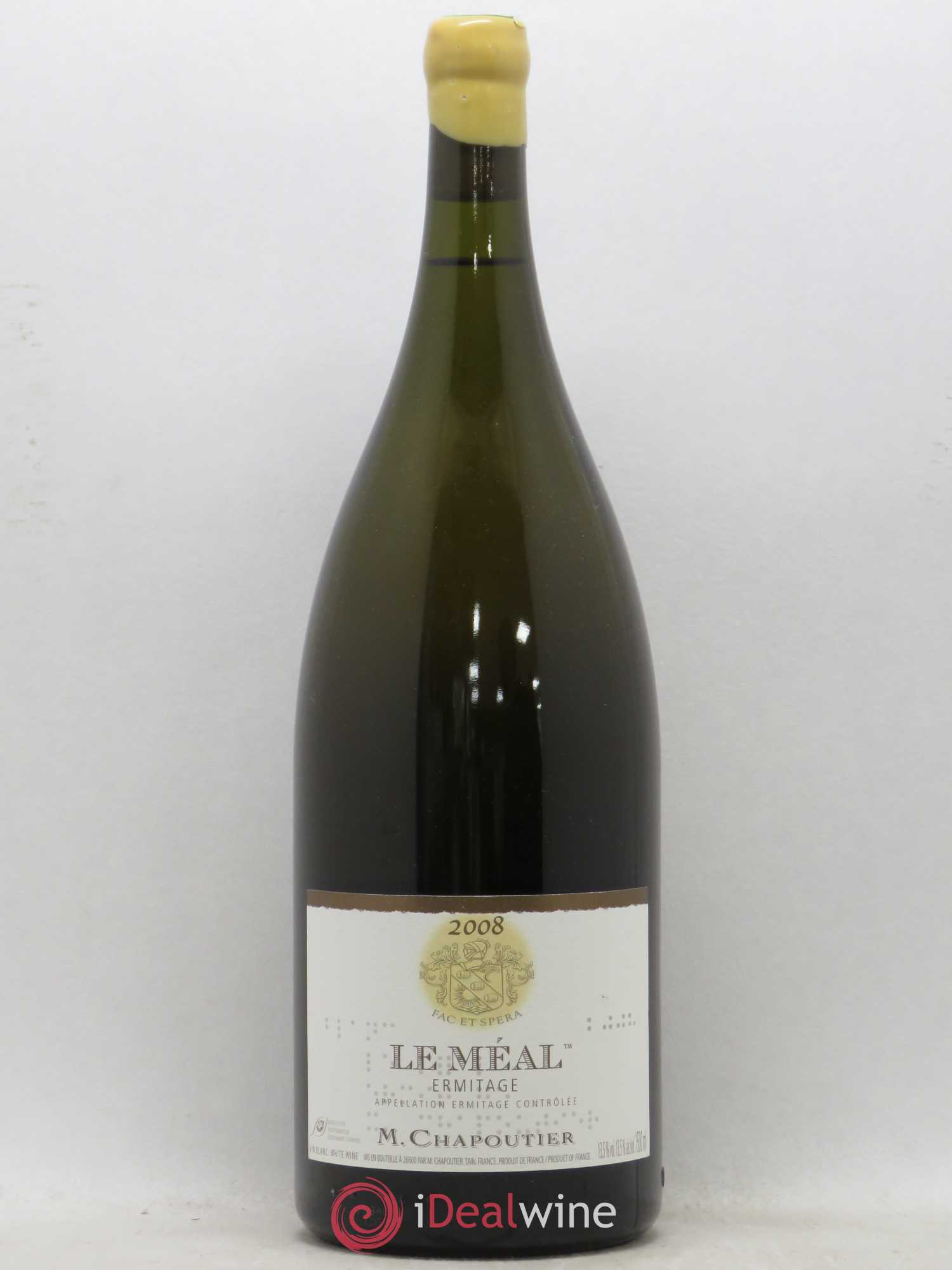 Hermitage Ermitage Le Méal Chapoutier 2008 - Lot de 1 magnum - 0