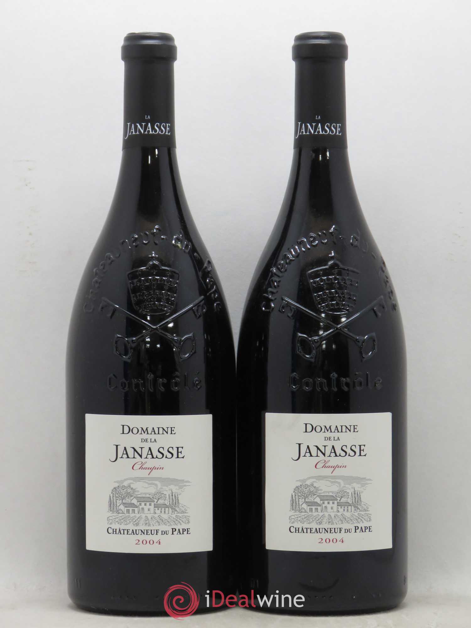 Châteauneuf-du-Pape Cuvée Chaupin La Janasse (Domaine de) 2004 - Lot de 2 magnums - 0