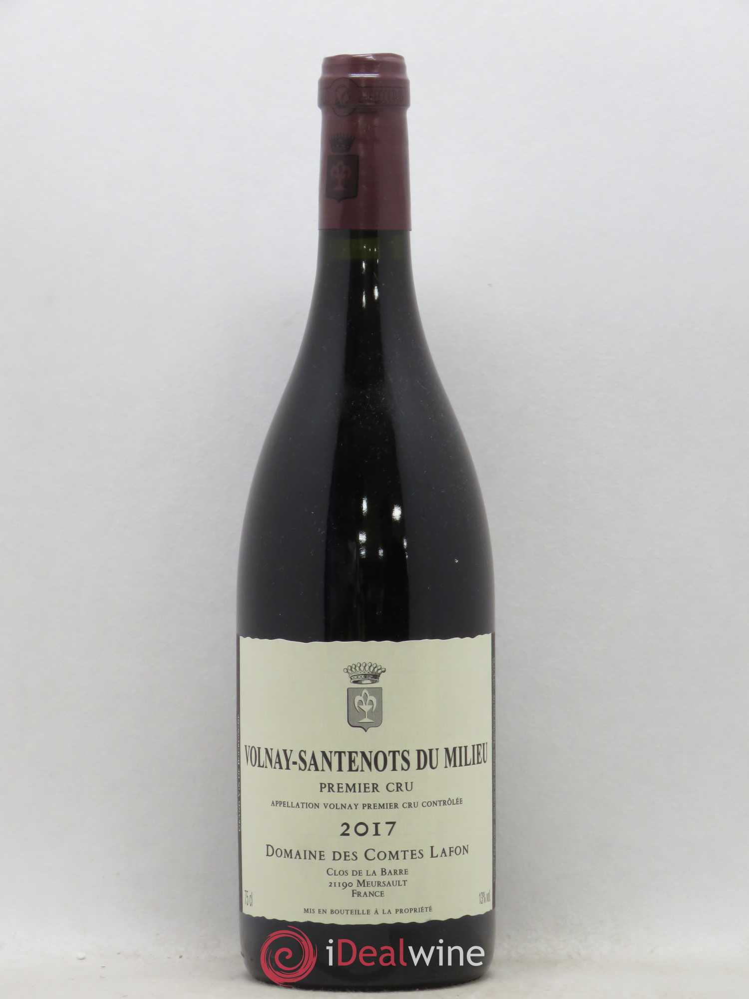 Volnay 1er Cru Santenots du Milieu Comtes Lafon (Domaine des) 2017 - Lot de 1 bouteille - 0