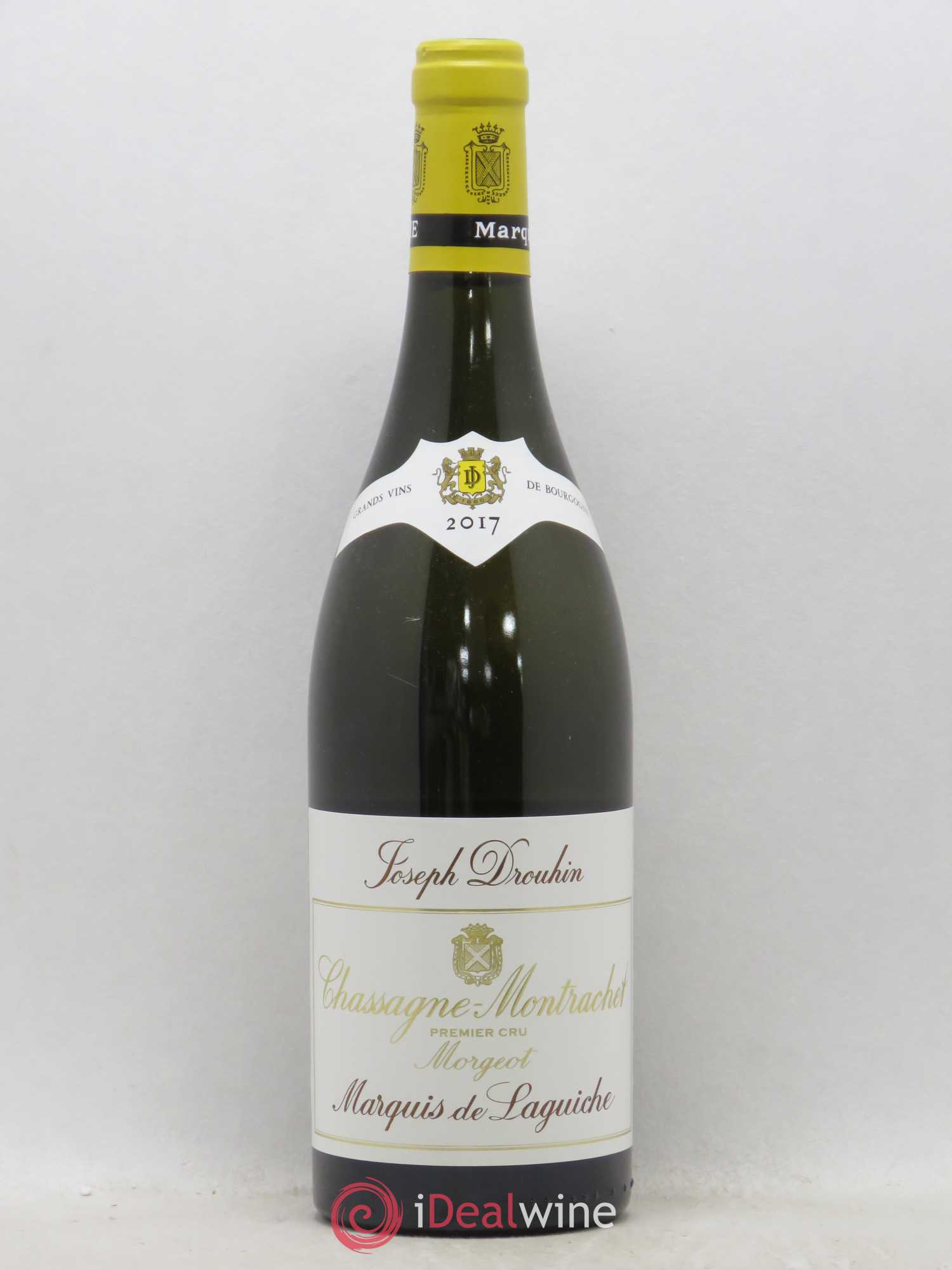 Chassagne-Montrachet 1er Cru Morgeot - Marquis de Laguiche Joseph Drouhin 2017 - Lot de 1 bouteille - 0