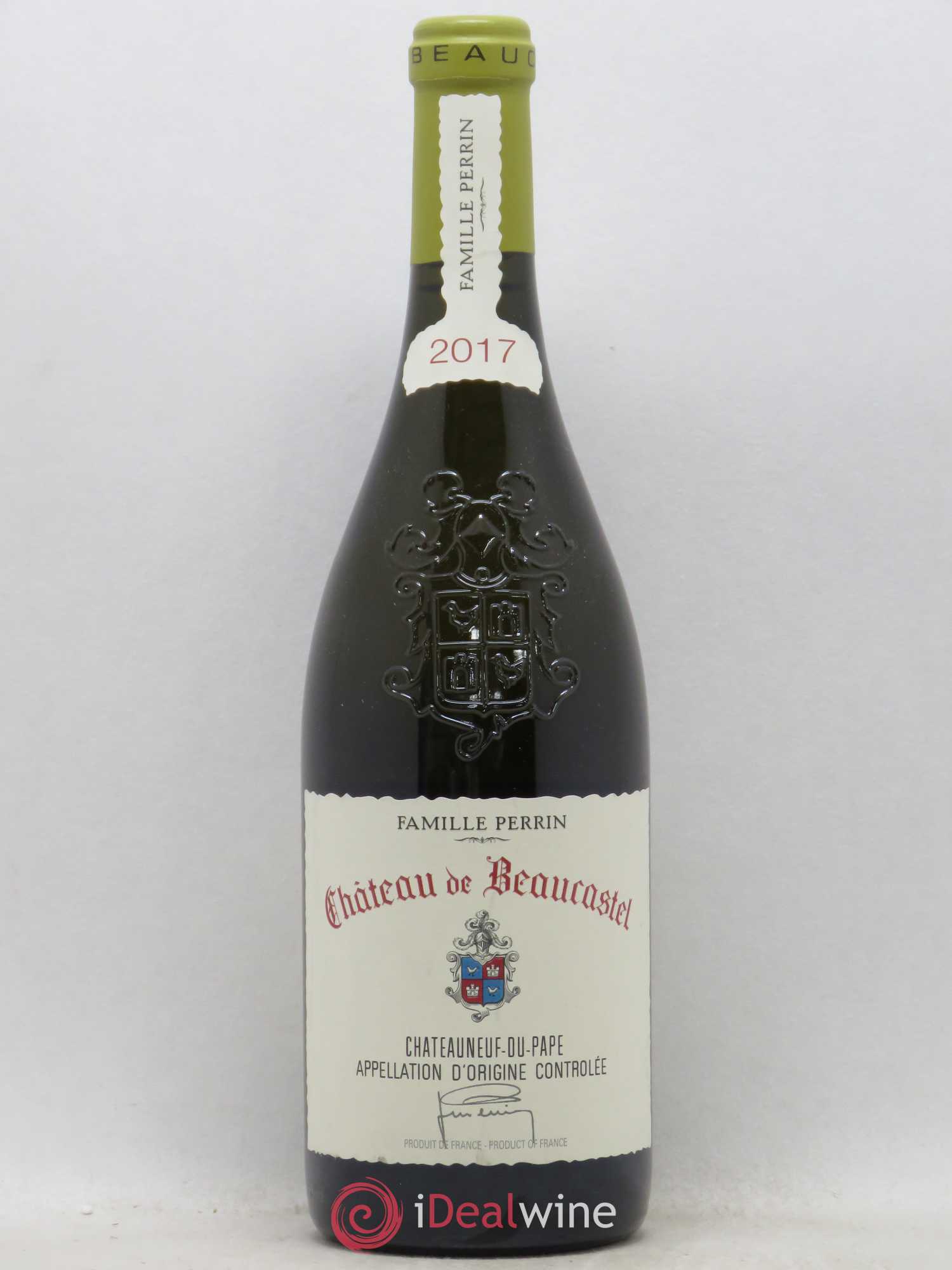 Châteauneuf-du-Pape Château de Beaucastel Famille Perrin 2017 - Lot de 1 bouteille - 0