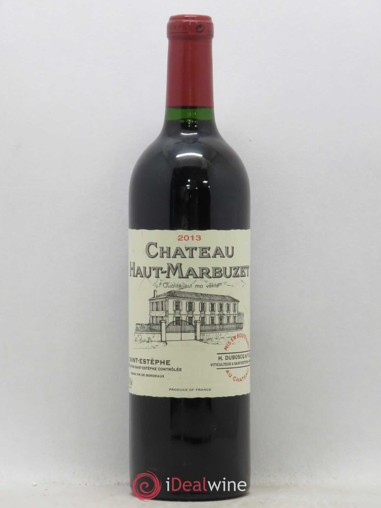 Château Haut Marbuzet 2013 - Lot de 1 bouteille - 0