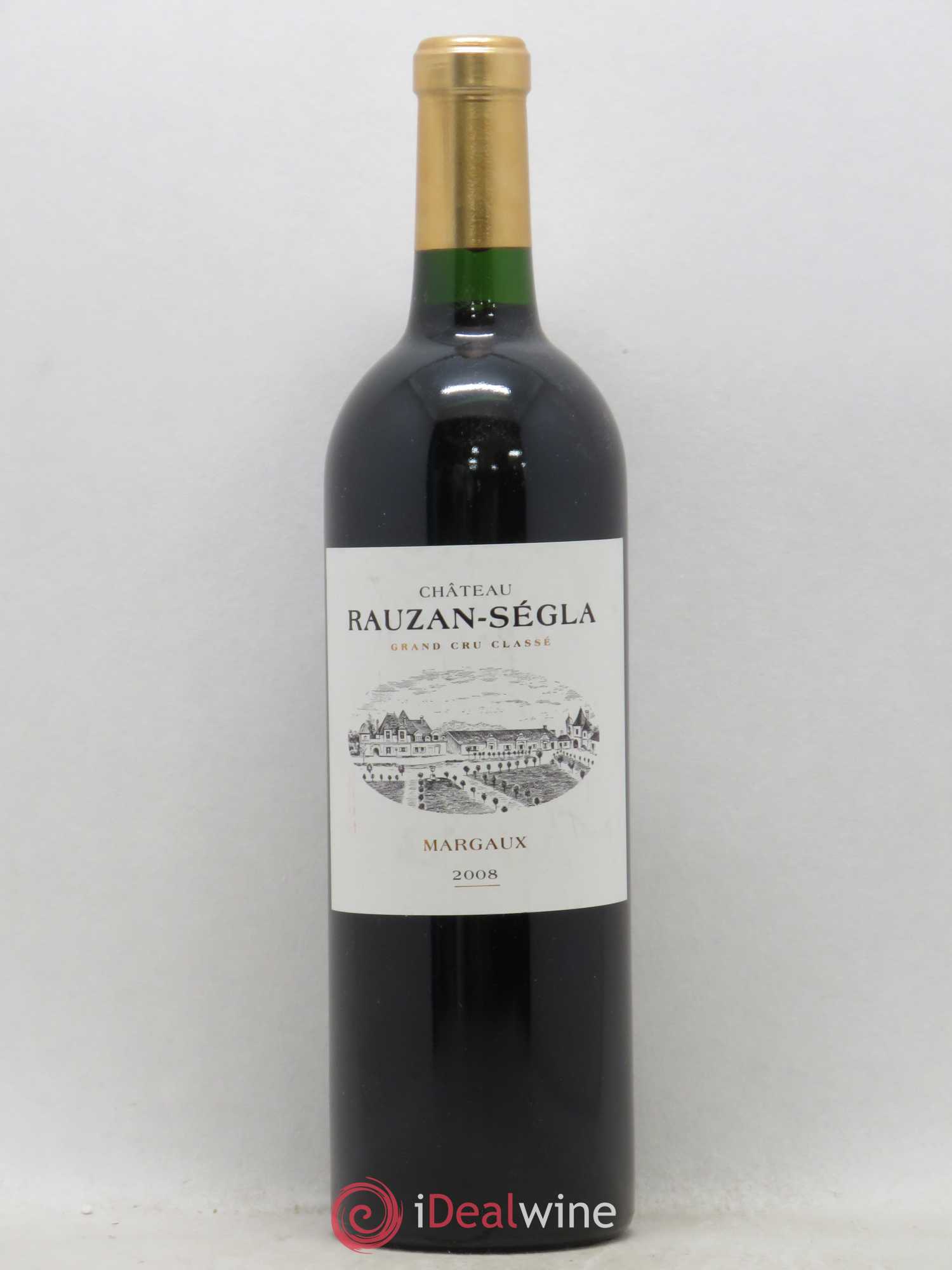Château Rauzan Ségla Grand Cru Classé 2008 - Lot de 1 bouteille - 0