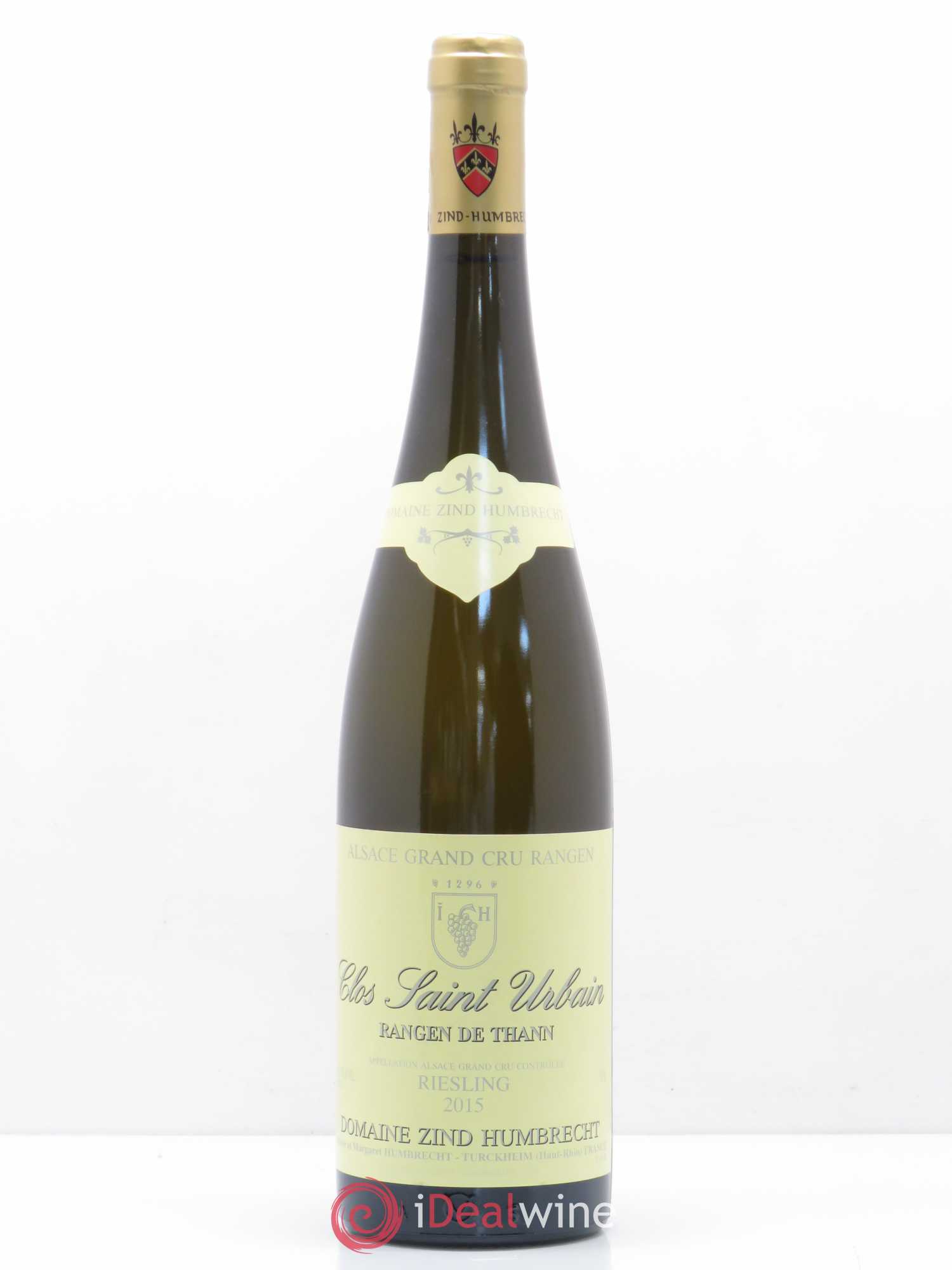 Alsace Riesling Grand Cru Rangen de Thann Clos Saint Urbain Zind-Humbrecht (Domaine) 2015 - Lot de 1 bouteille - 0
