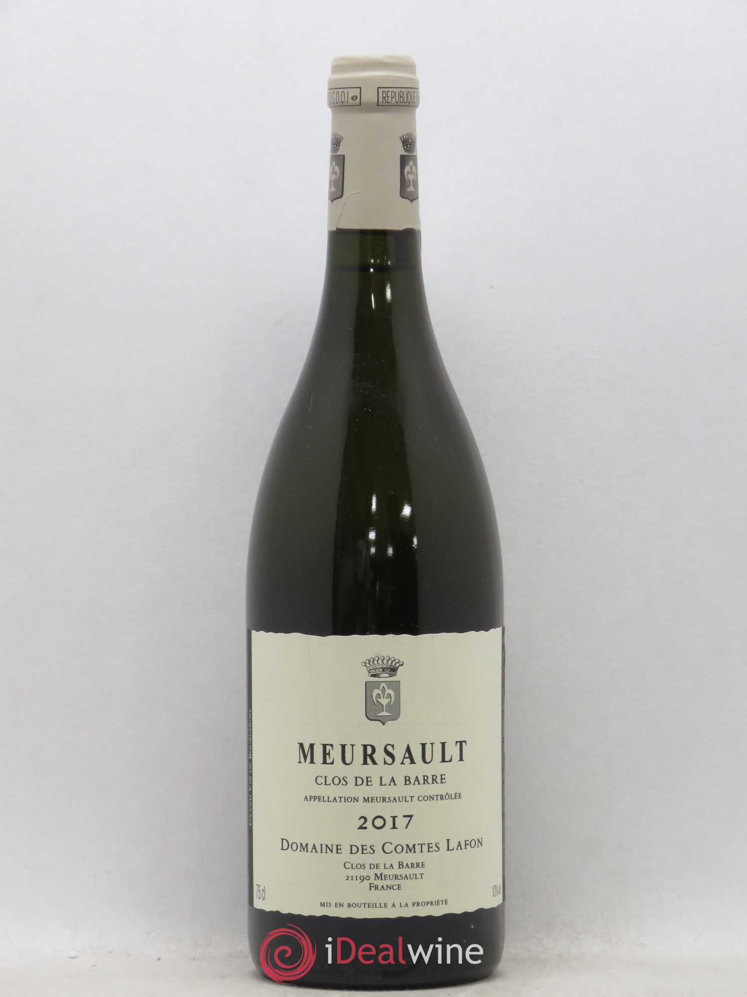 Meursault Clos de la Barre Comtes Lafon (Domaine des) 2017 - Lot de 1 bouteille - 0