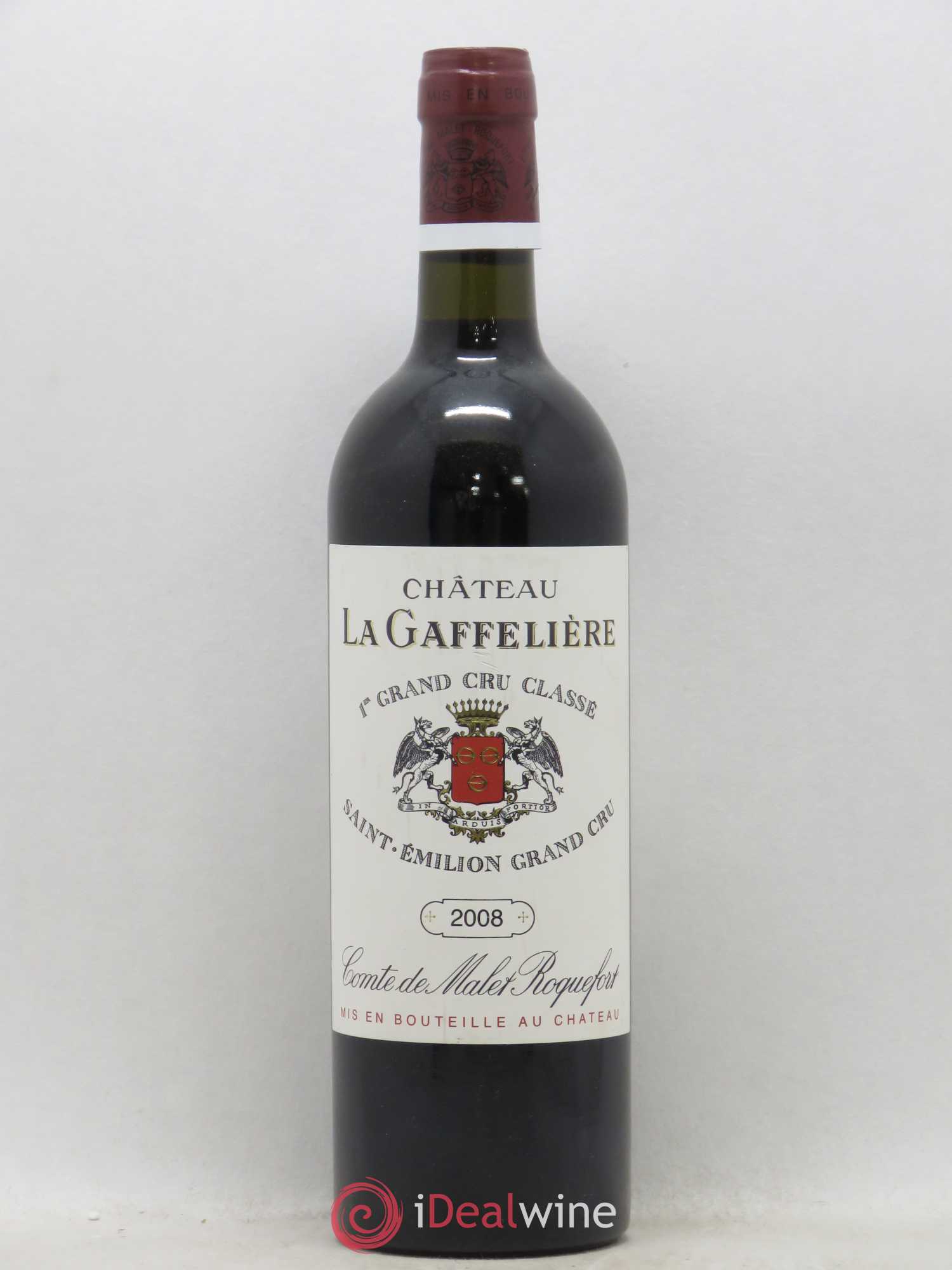 Château la Gaffelière 1er Grand Cru Classé B 2008 - Lot de 1 bouteille - 0