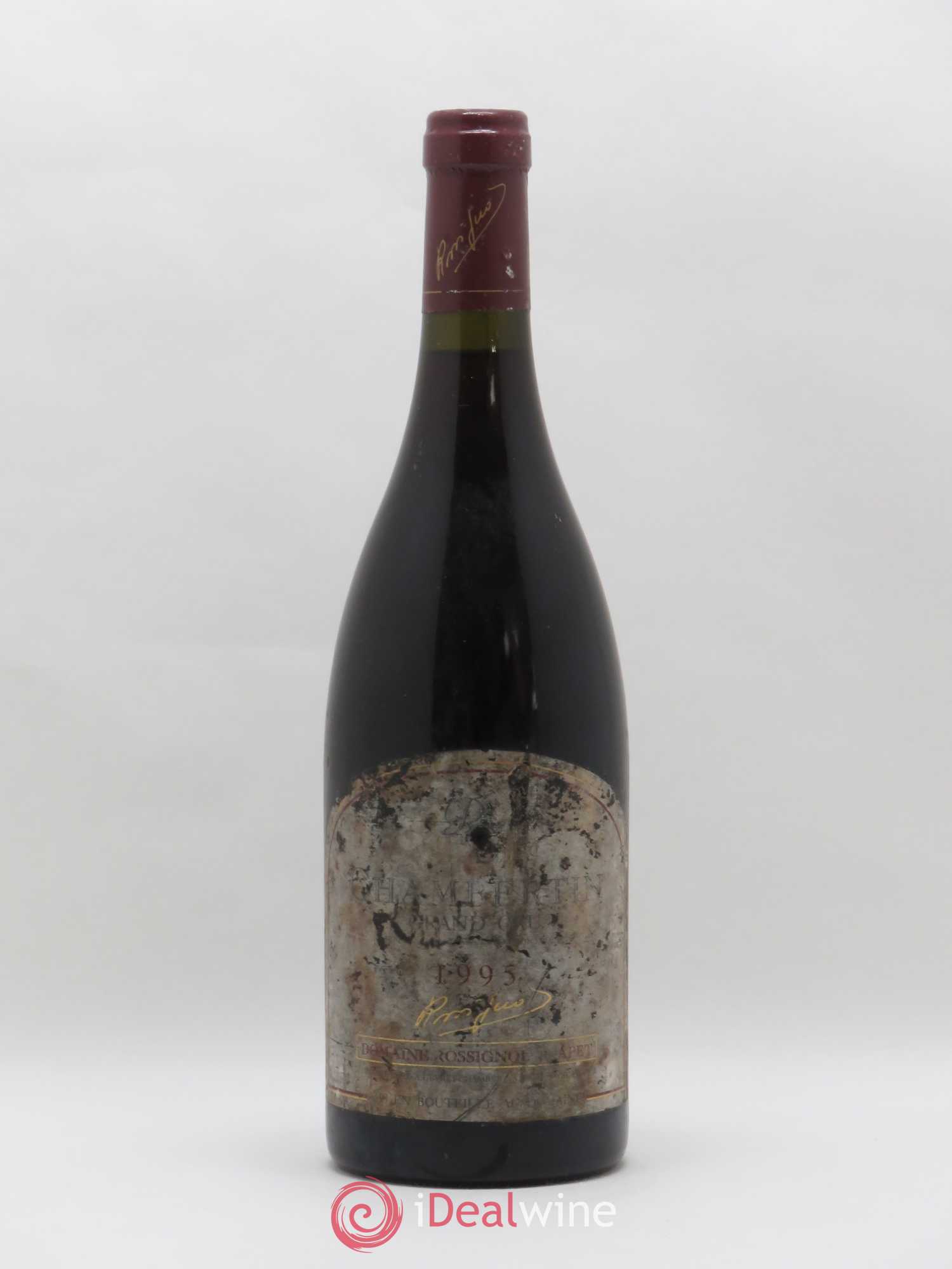 Chambertin Grand Cru Rossignol-Trapet (Domaine) 1995 - Lot de 1 bouteille - 0