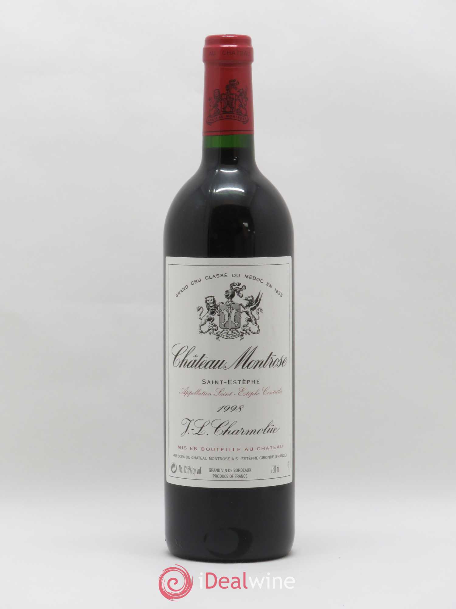 Château Montrose 2ème Grand Cru Classé 1998 - Lot de 1 bouteille - 0