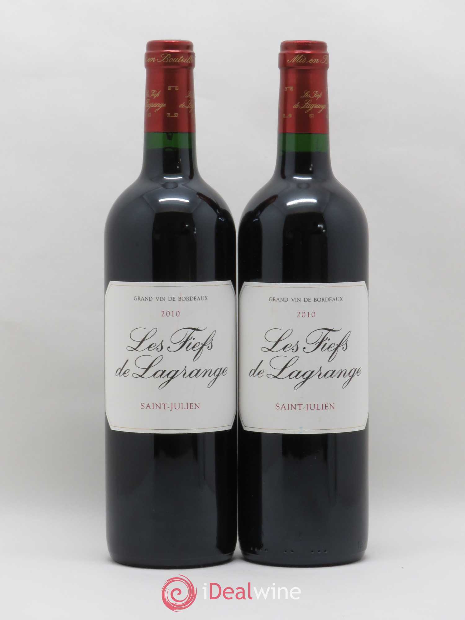 Les Fiefs de Lagrange Second Vin 2010 - Lot de 2 bouteilles - 0