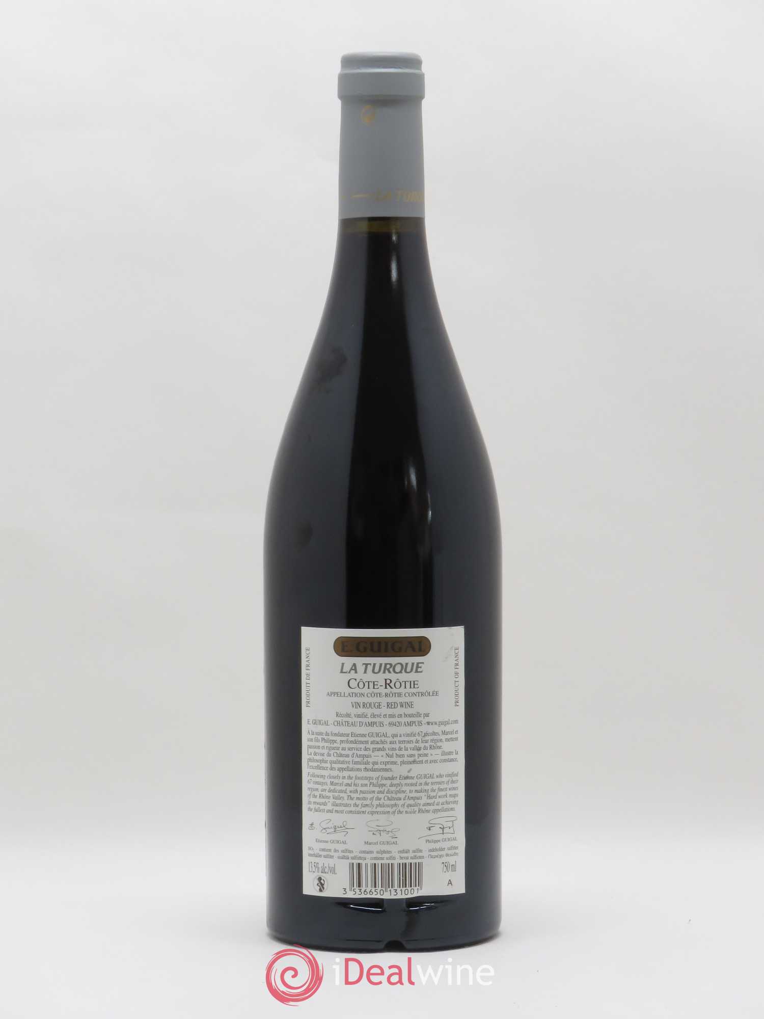 Côte-Rôtie La Turque Guigal 2011 - Lot de 1 bouteille - 1