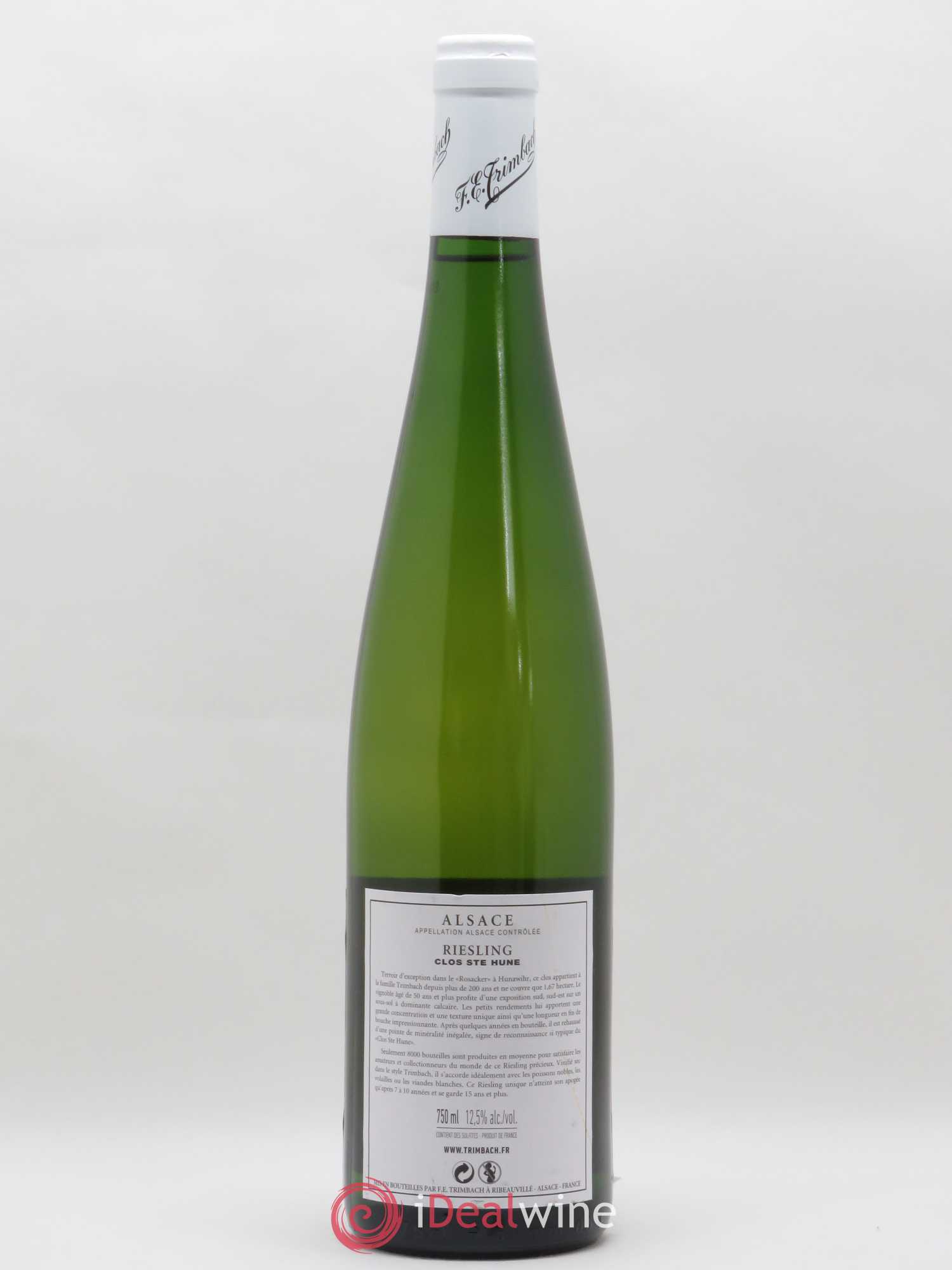 Alsace Riesling Clos Sainte-Hune Trimbach (Domaine) 2013 - Lot de 1 bouteille - 1