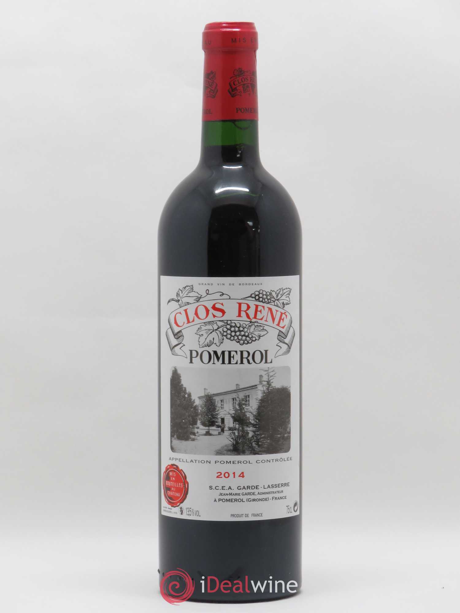 Clos René 2014 - Lot of 1 bottle - 0