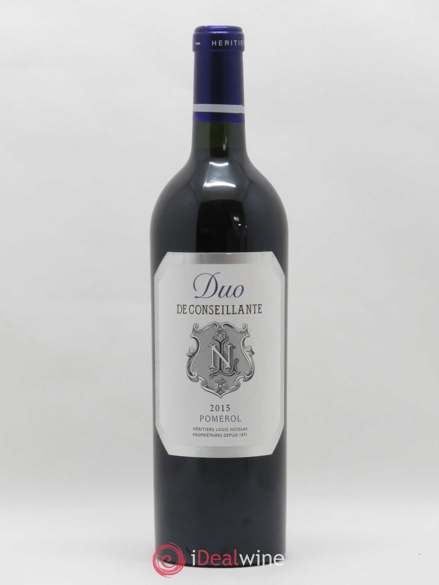 Duo de Conseillante 2015 - Lot de 1 bouteille - 0