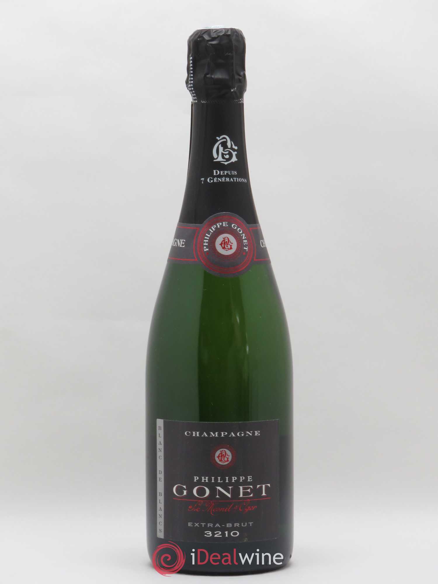 Champagne Extra Brut 3210 Gonet - Posten von 1 Flasche - 0
