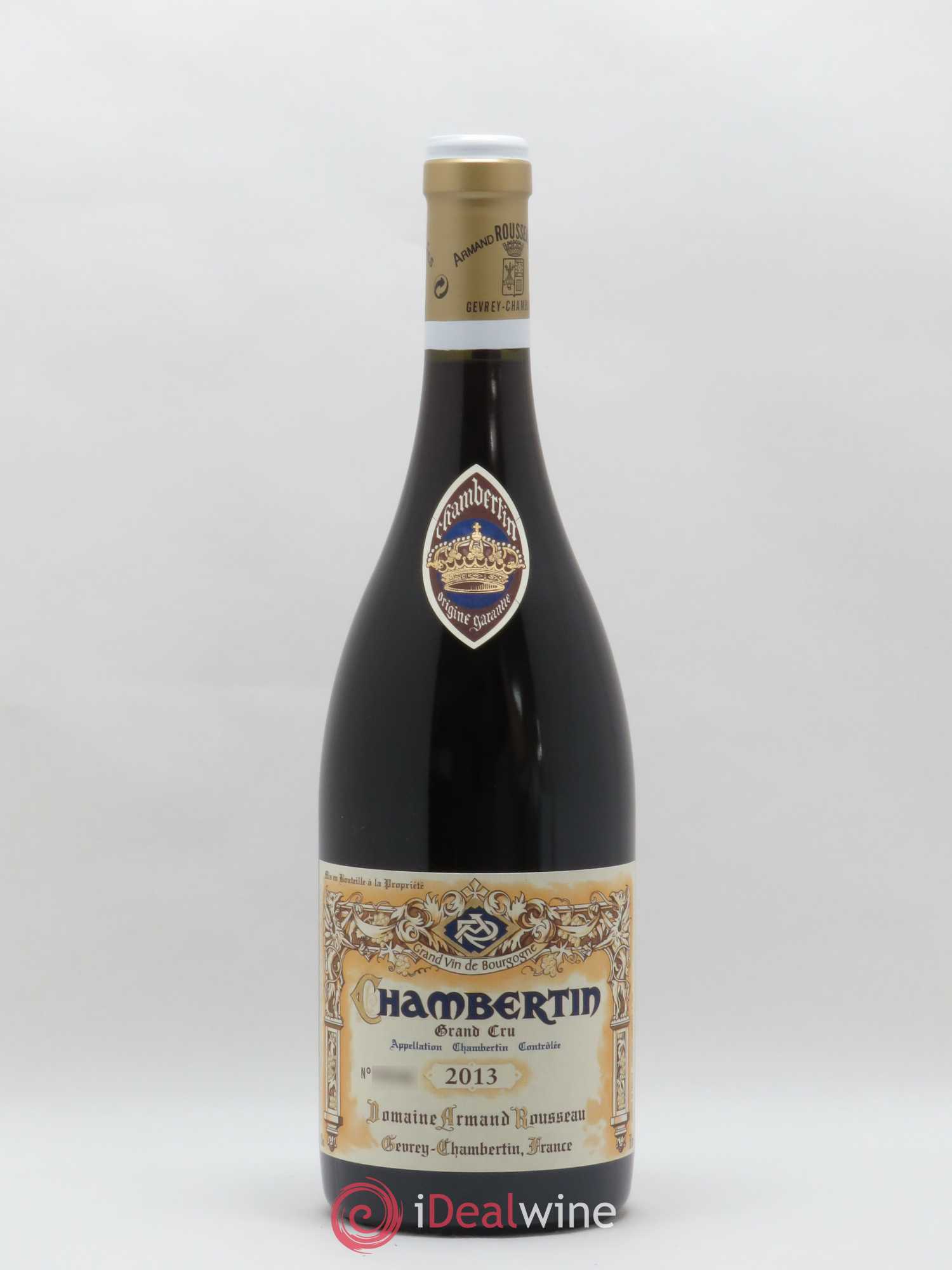 Chambertin Grand Cru Armand Rousseau (Domaine) 2013 - Lot de 1 bouteille - 0