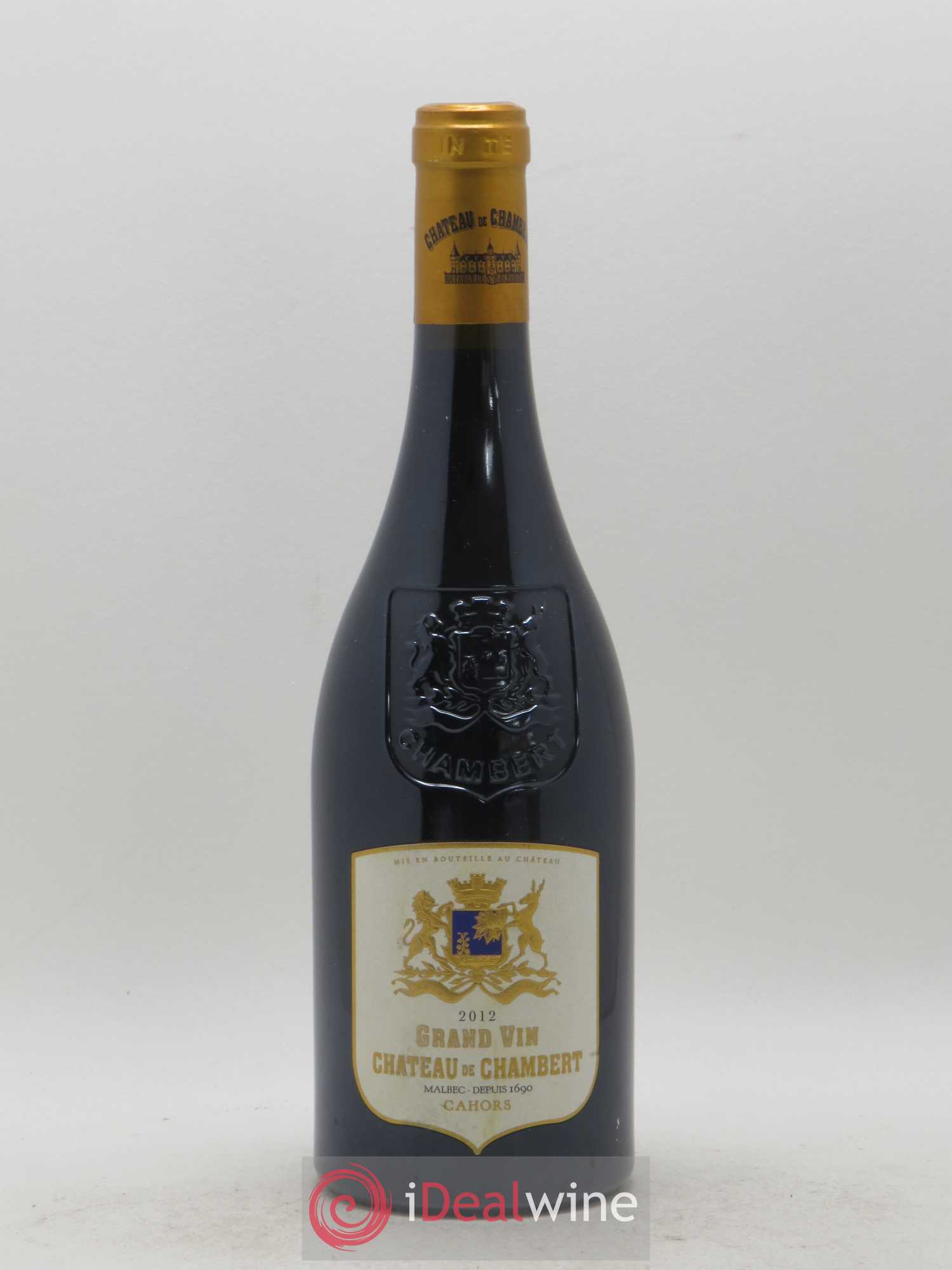 Cahors Château de Chambert 2012 - Lot de 1 bouteille - 0