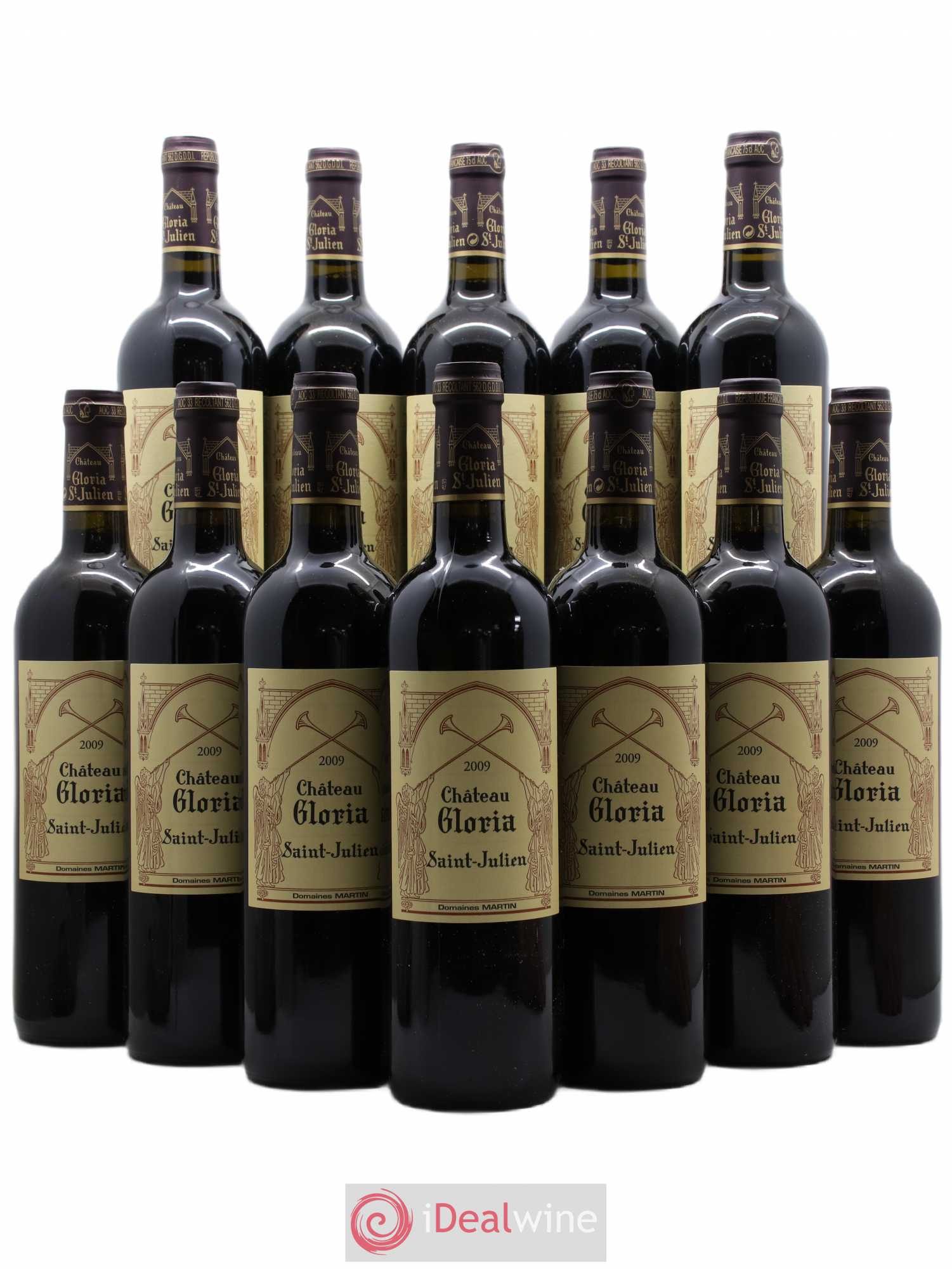 Château Gloria 2009 - Lot de 12 bouteilles - 0